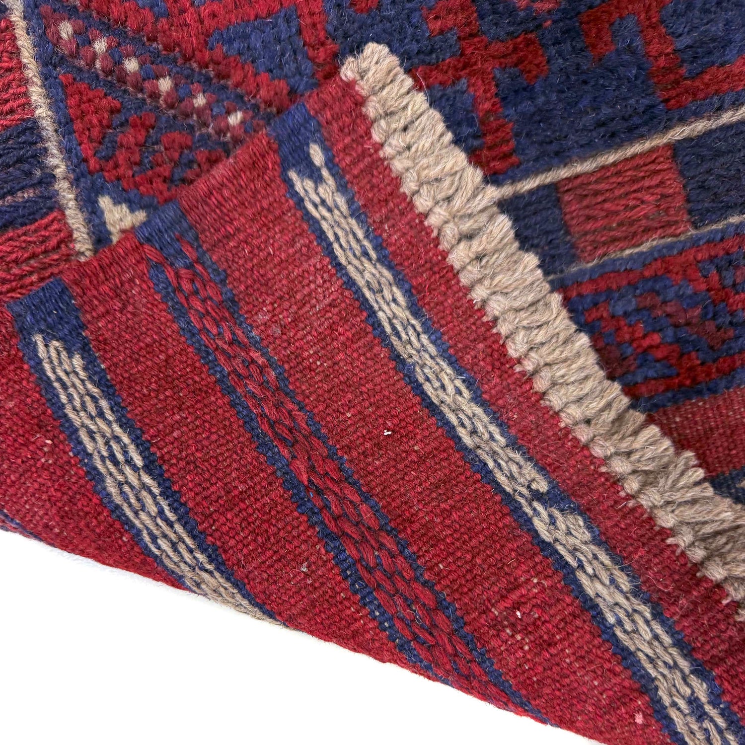 Red Color Mashwani Short Runner 2' 2" x 7' 9" (ft) - No. Y39530