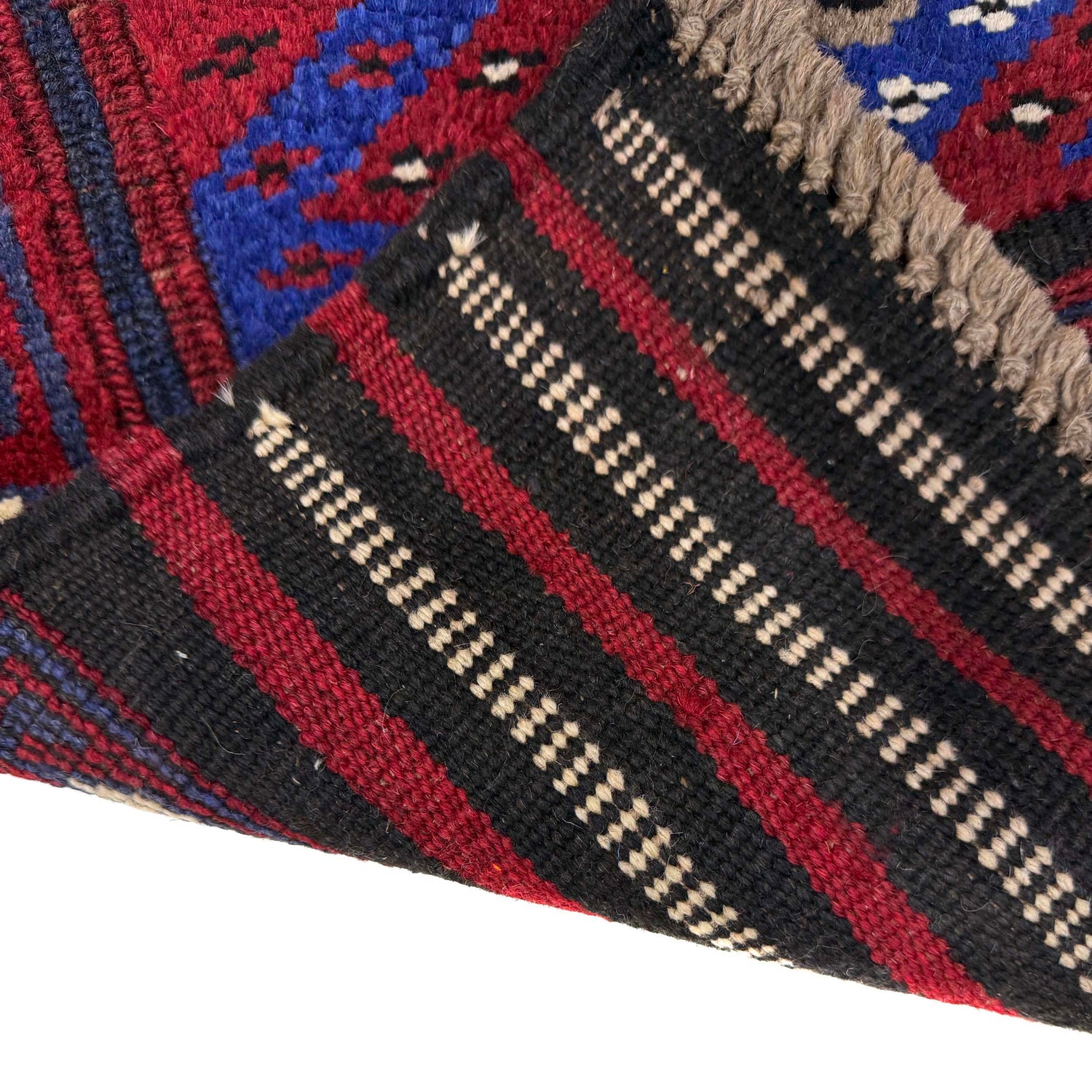 Red Color Mashwani Short Runner 1' 11" x 8' 3" (ft) - No. Y39533