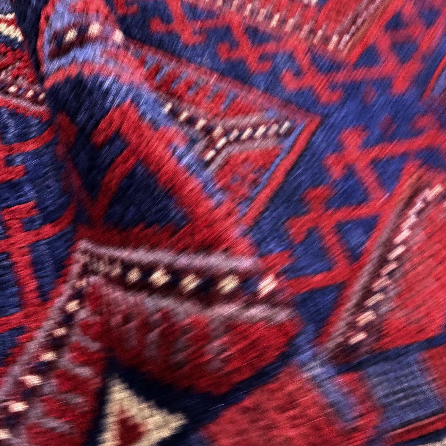 Red Color Mashwani Short Runner 2' 3" x 7' 9" (ft) - No. Y39534
