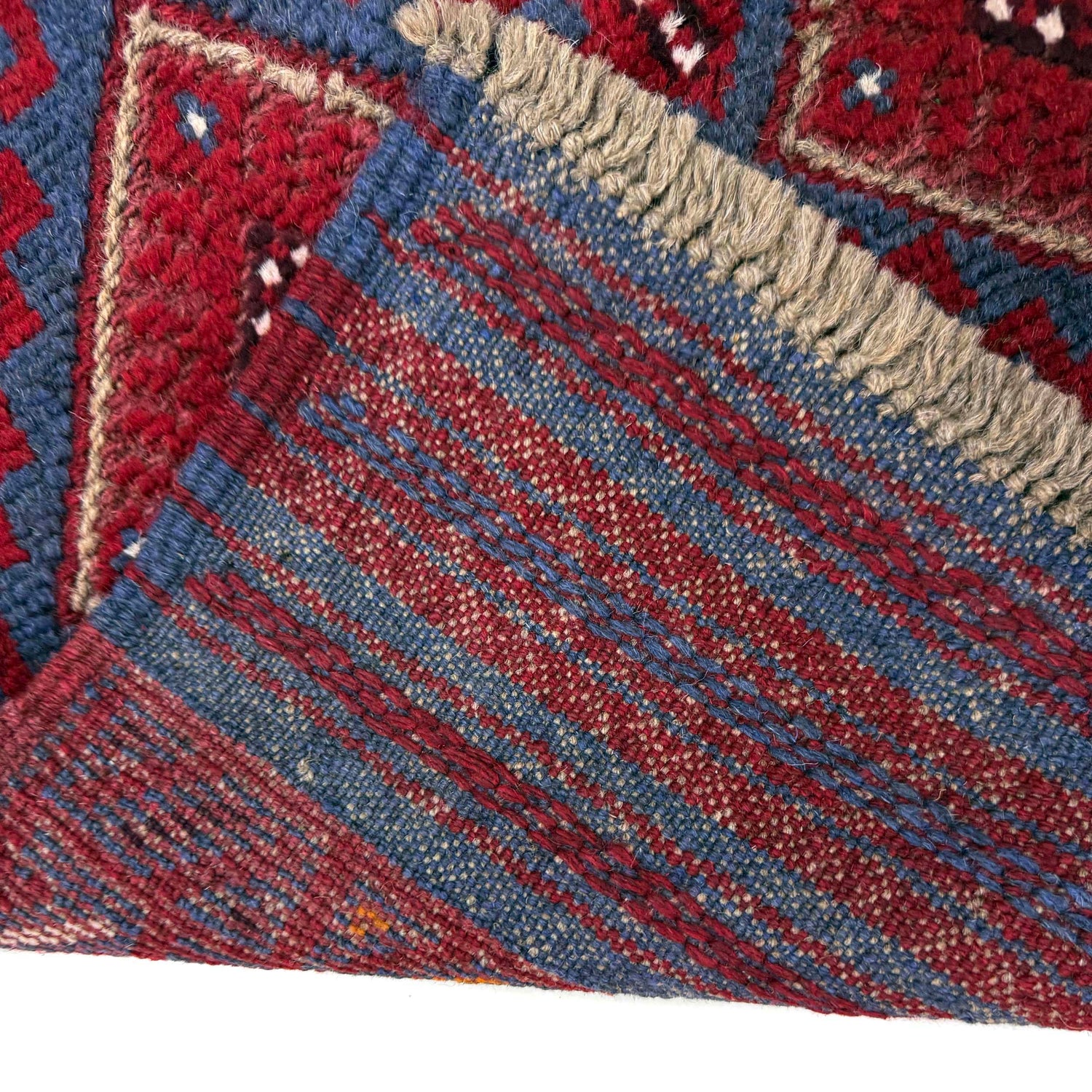 Red Color Mashwani Short Runner 2' 1" x 7' 9" (ft) - No. Y39535