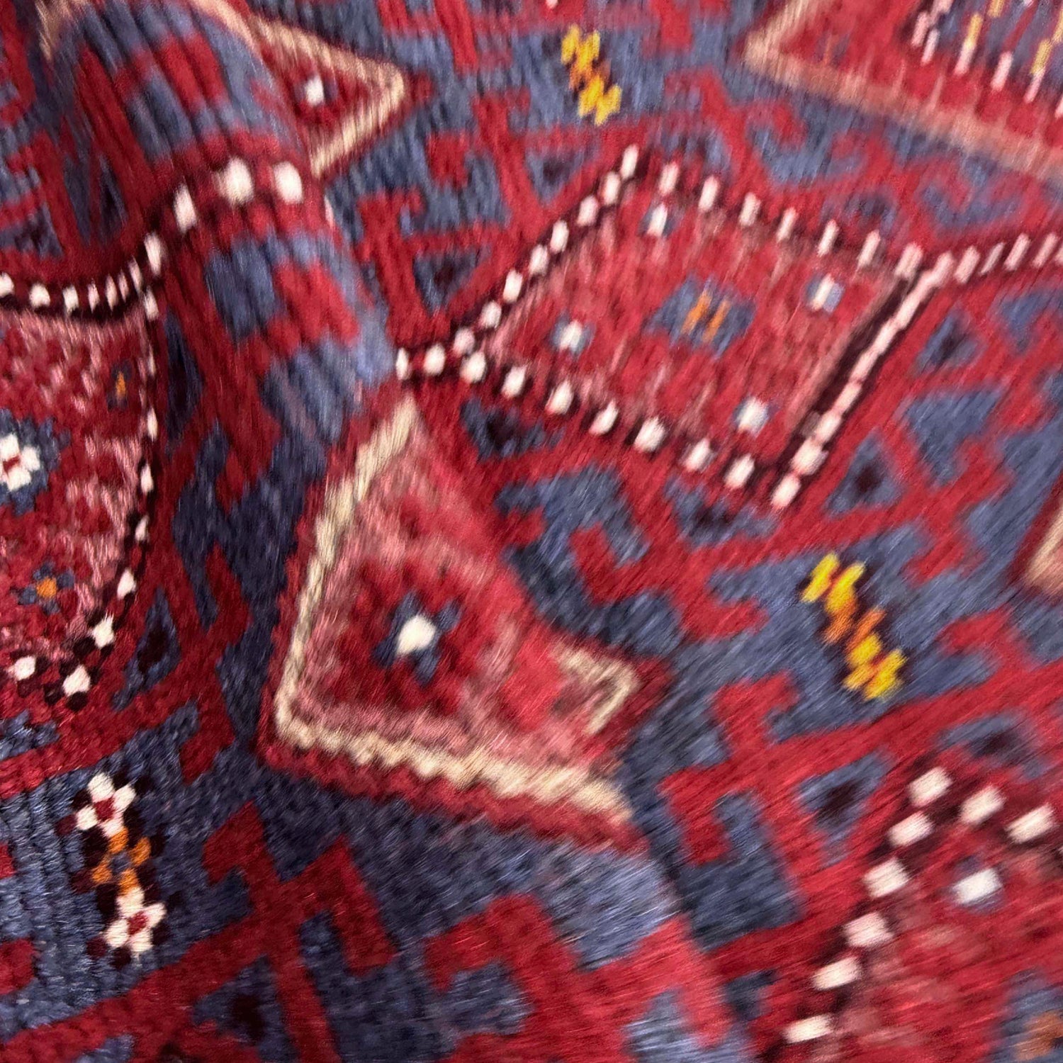 Red Color Mashwani Short Runner 2' 1" x 7' 9" (ft) - No. Y39535