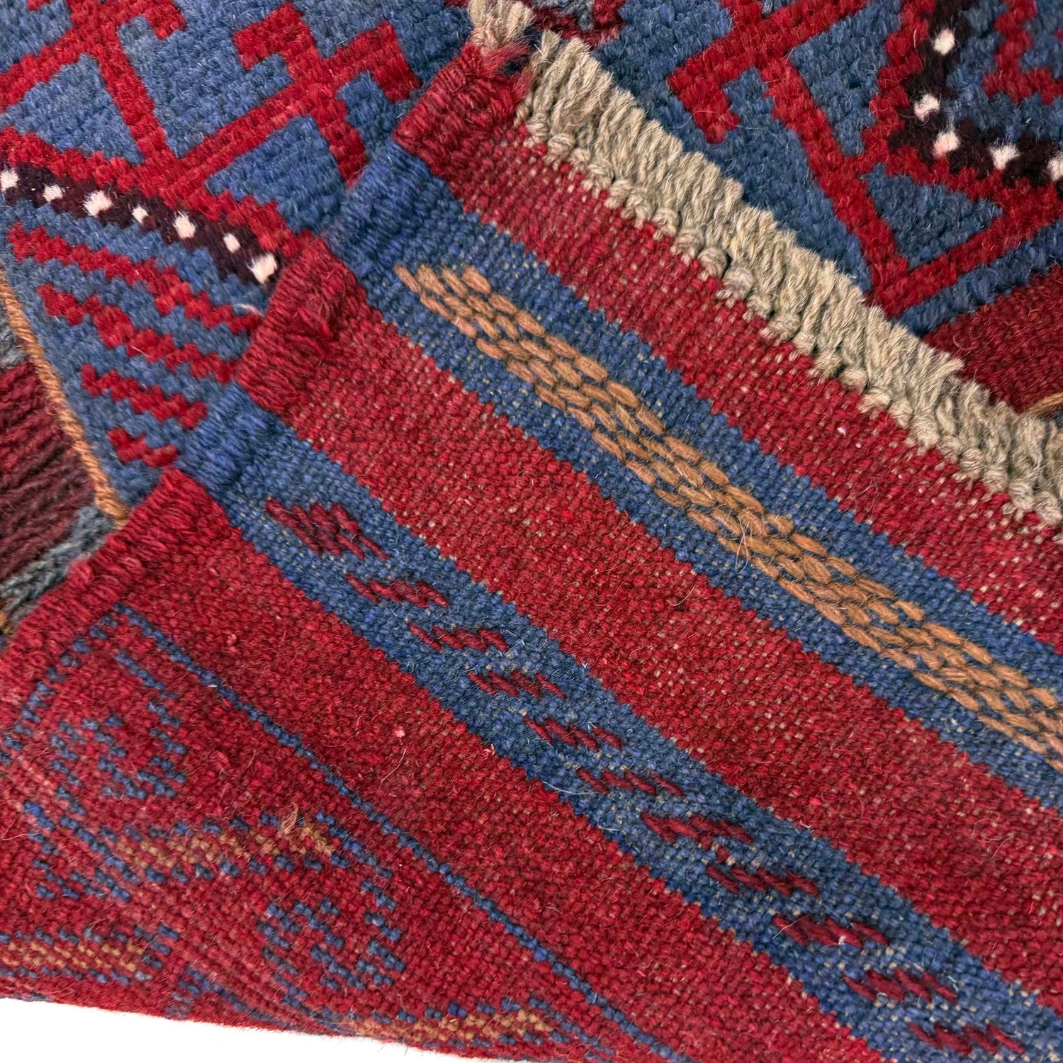 Red Color Mashwani Short Runner 2' 2" x 8' 0" (ft) - No. Y39536