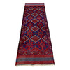 Red Color Mashwani Short Runner 2' 2" x 7' 7" (ft) - No. Y39540