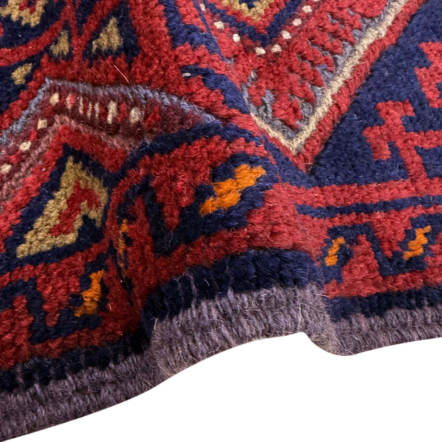 Red Color Mashwani Short Runner 2' 0" x 8' 8" (ft) - No. Y39543
