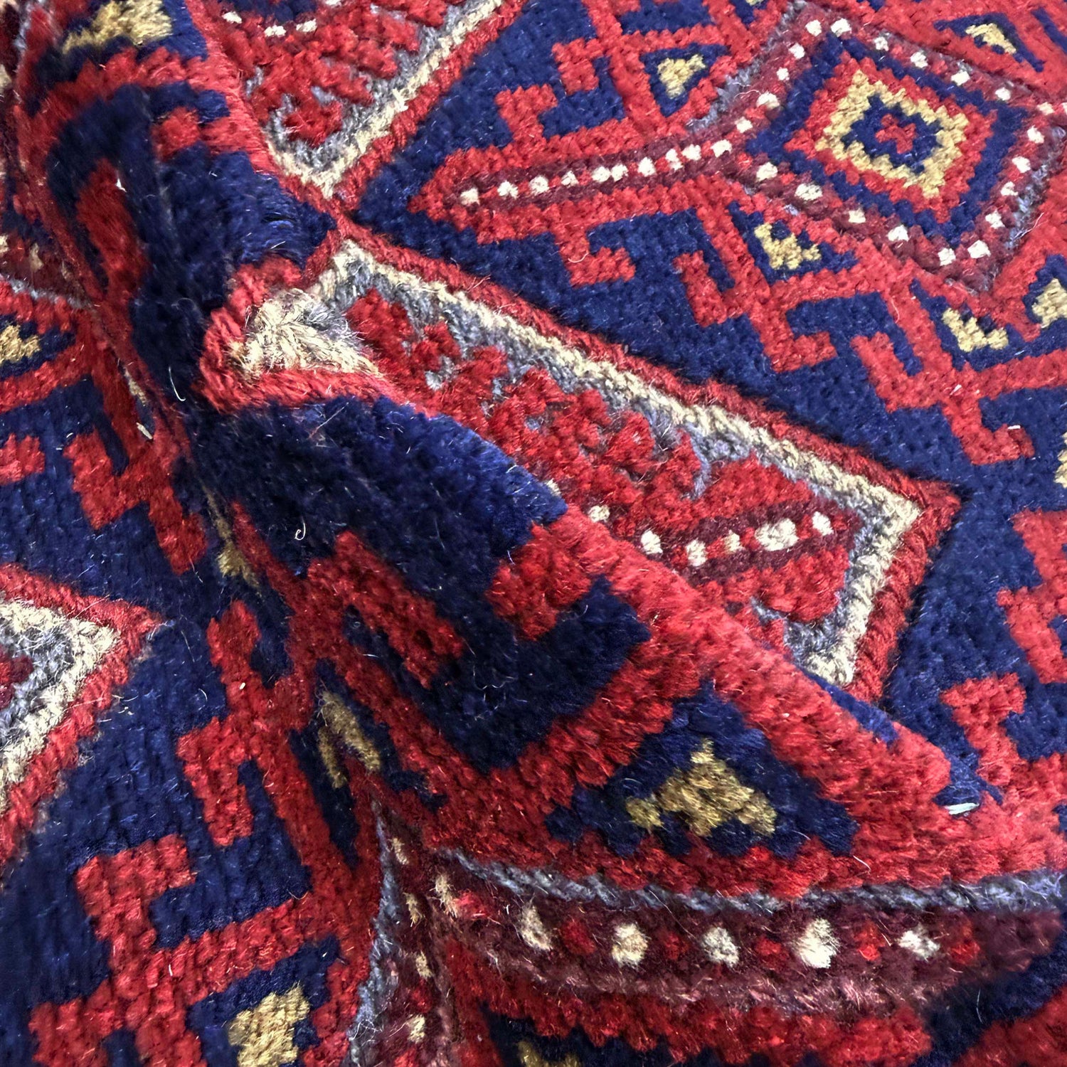 Red Color Mashwani Short Runner 2' 0" x 8' 8" (ft) - No. Y39543
