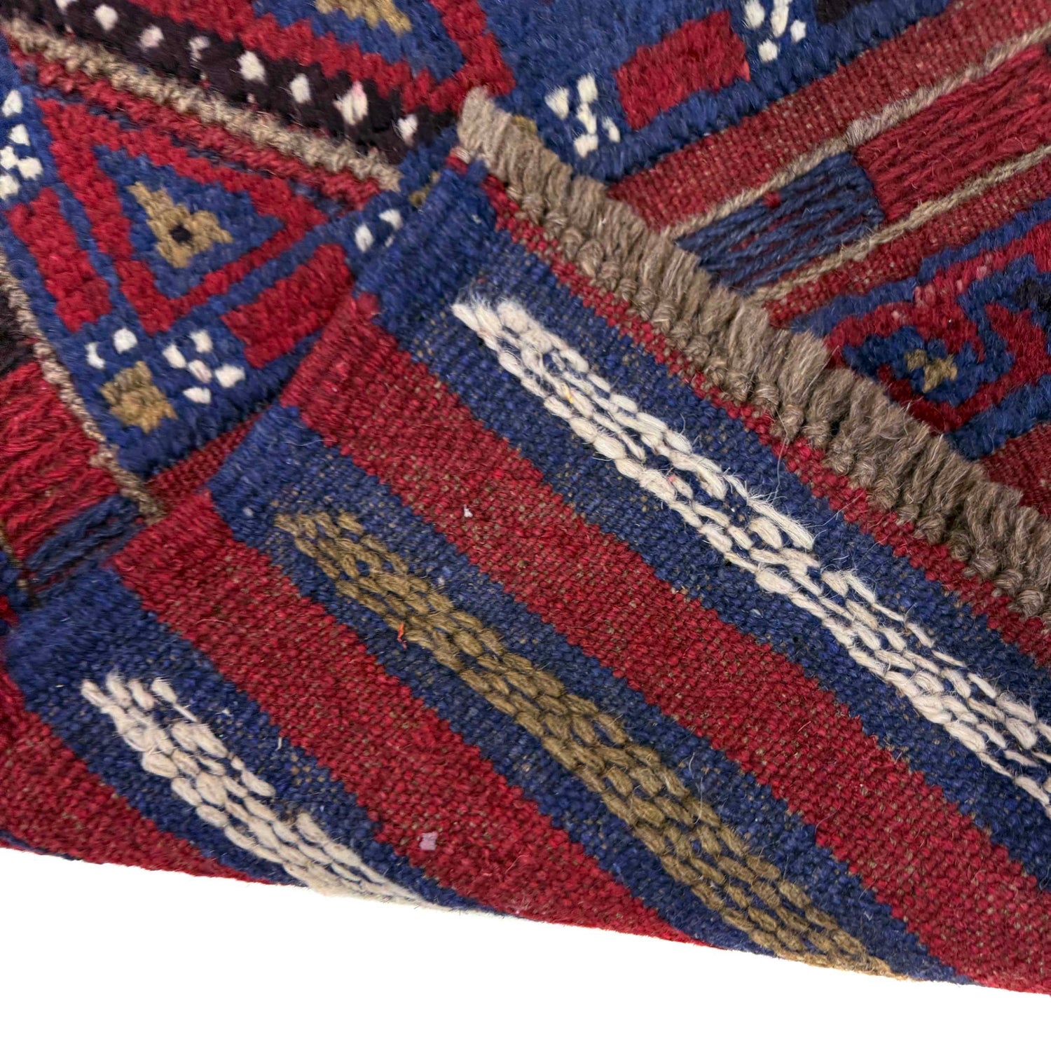 Red Color Mashwani Short Runner 1' 10" x 7' 11" (ft) - No. Y39544