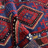 Red Color Mashwani Short Runner 1' 10" x 7' 11" (ft) - No. Y39544