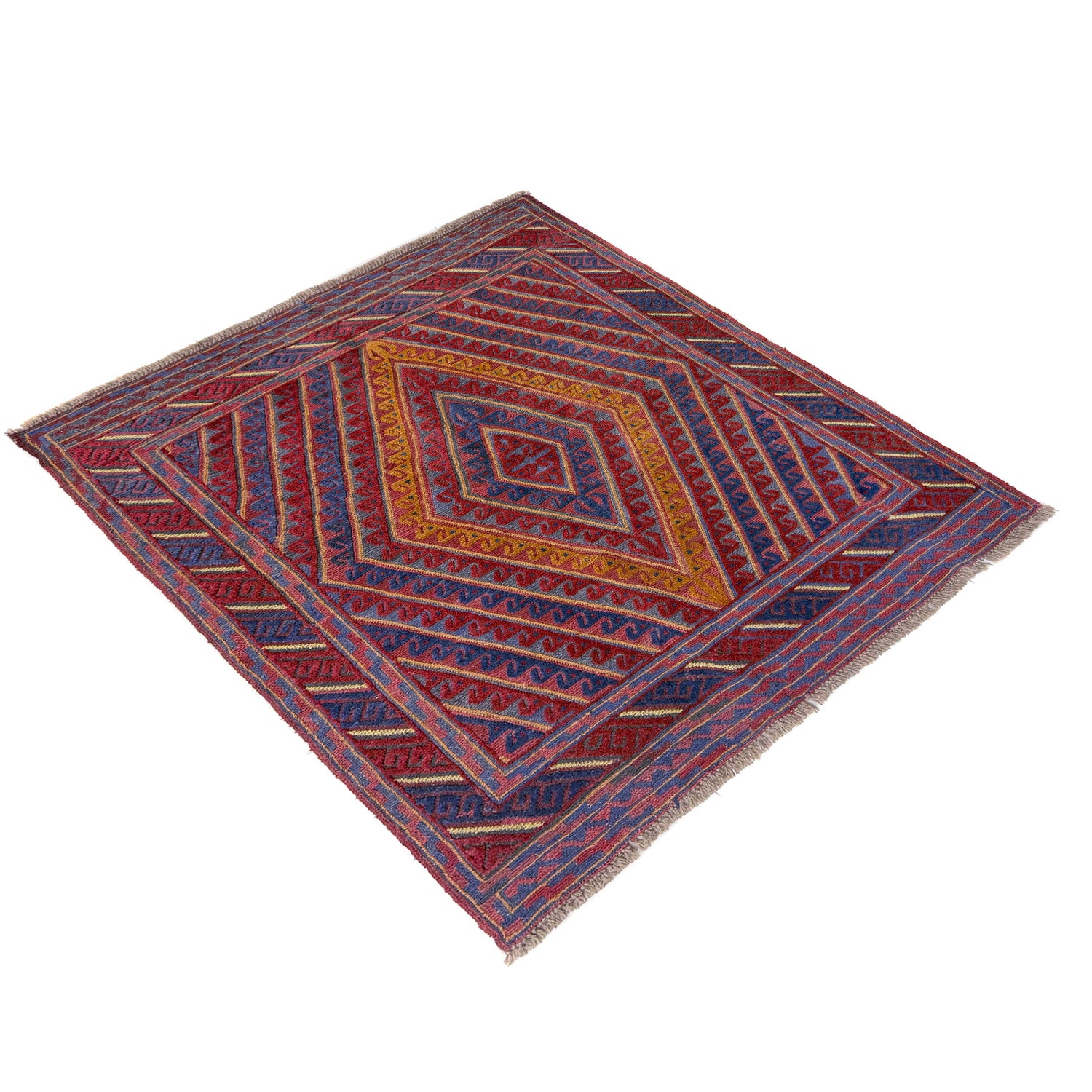Small Square Rug 3' 11" x 4' 2" (ft) - No. Y39546