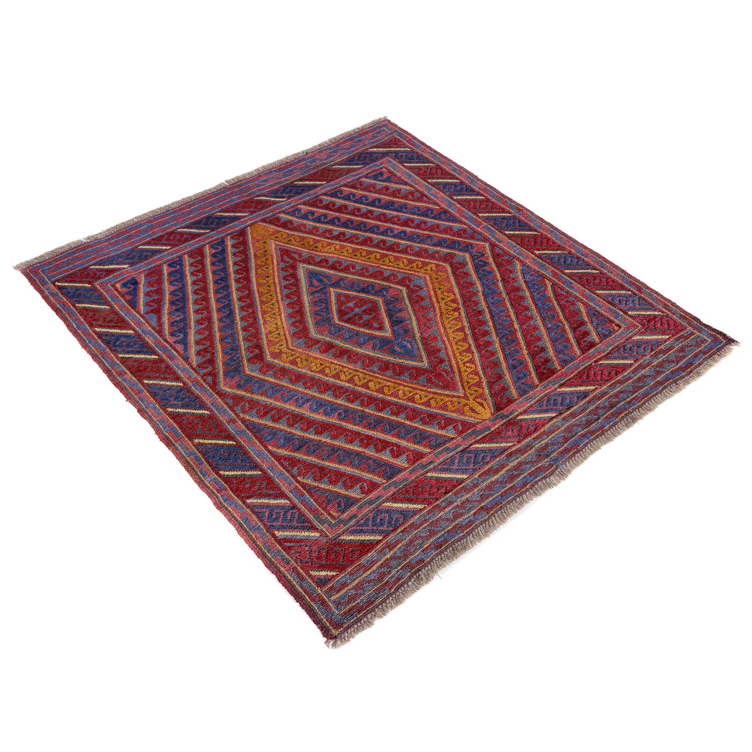 Small Square Rug 3' 11" x 4' 2" (ft) - No. Y39546