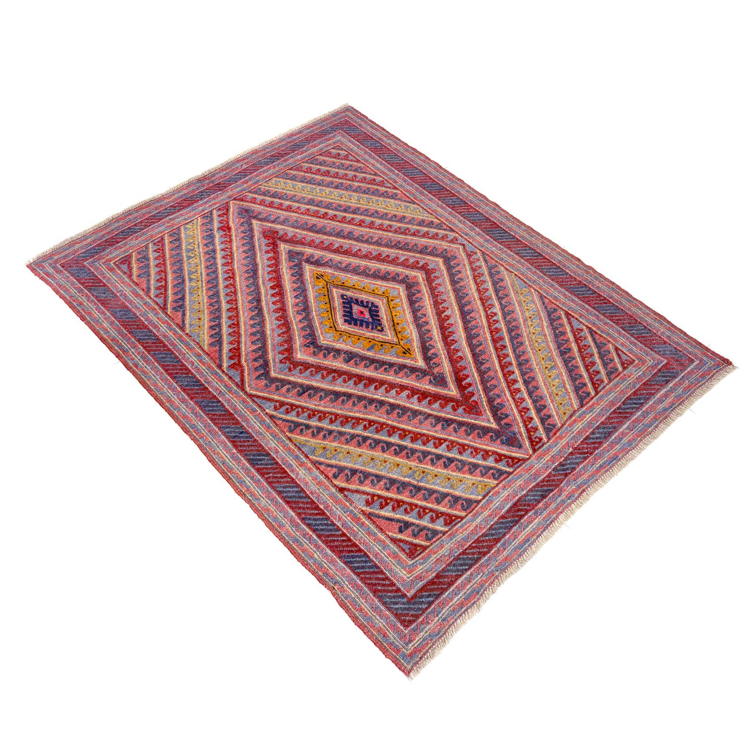 Multi Color Mashwani Rug 4' 11" x 5' 11" (ft) - No. Y39551