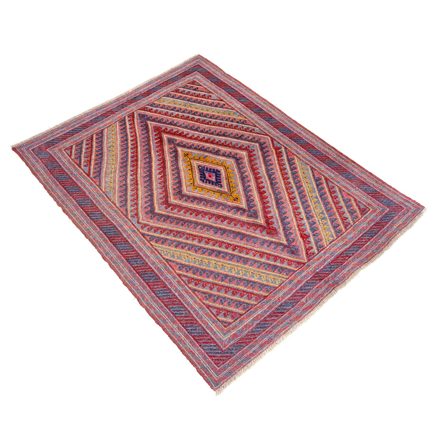 Multi Color Mashwani Rug 4' 11" x 5' 11" (ft) - No. Y39551
