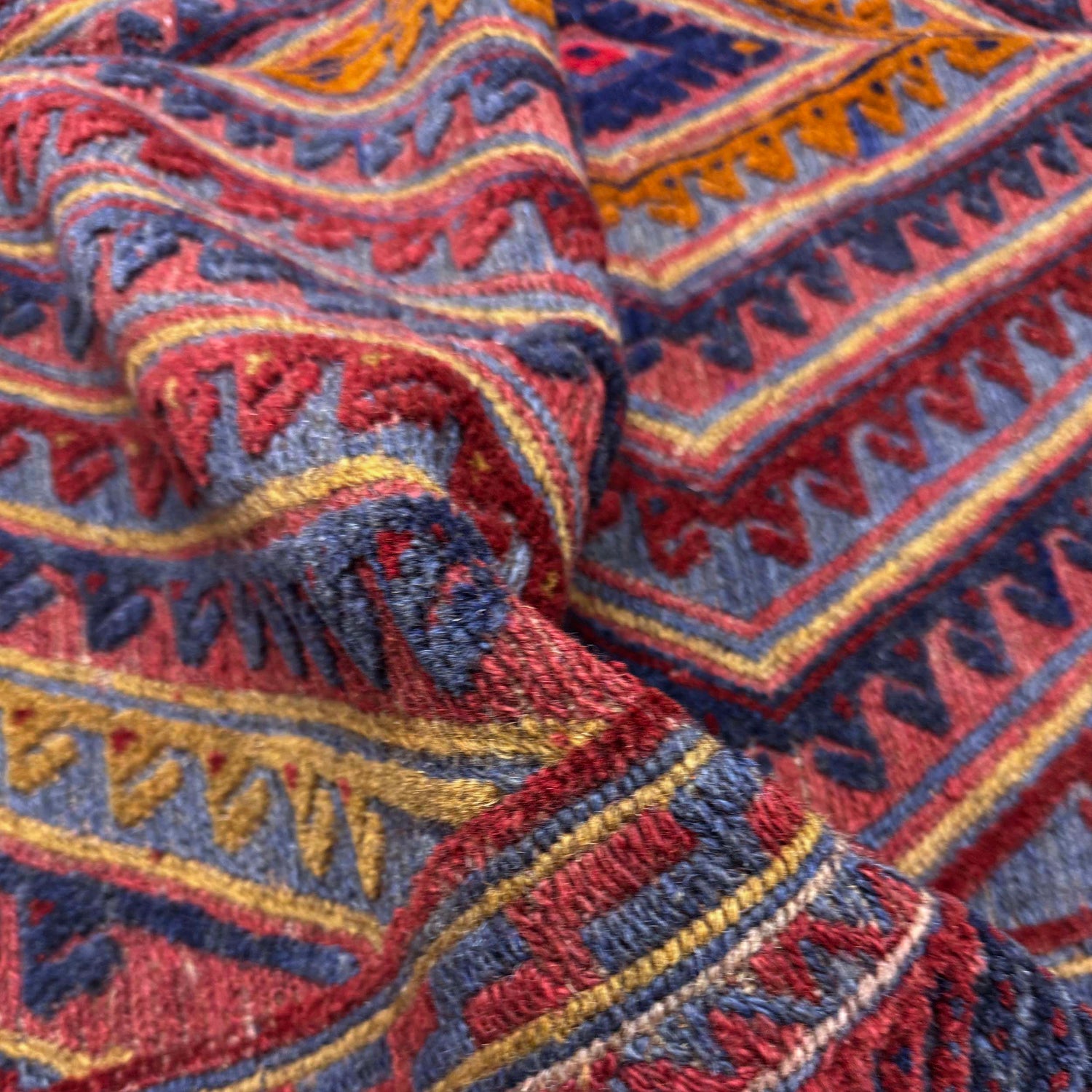 Multi Color Mashwani Rug 4' 11" x 5' 11" (ft) - No. Y39551