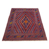 Red Mashwani Carpet 5' 2" x 6' 0" (ft) - No. Y39553