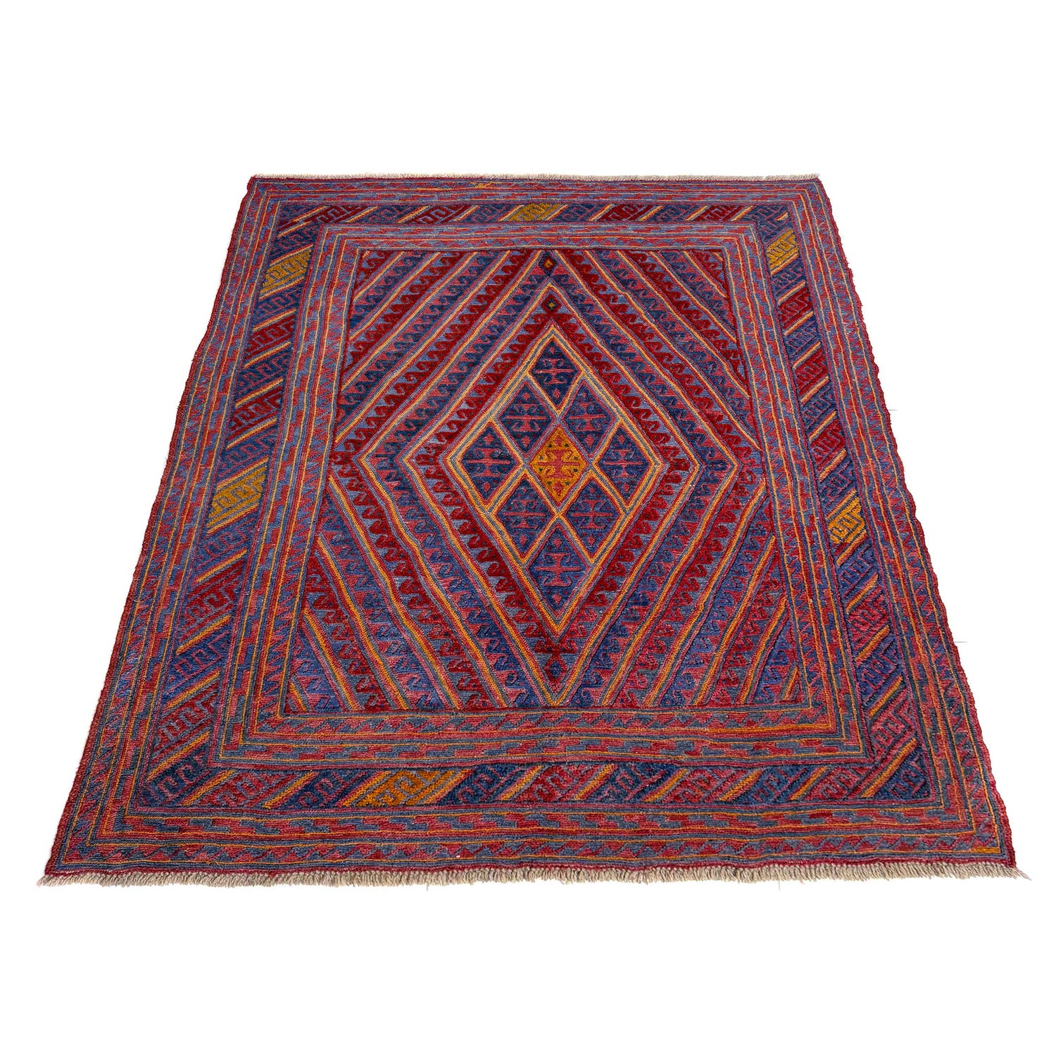 Red Mashwani Carpet 5' 2" x 6' 0" (ft) - No. Y39553