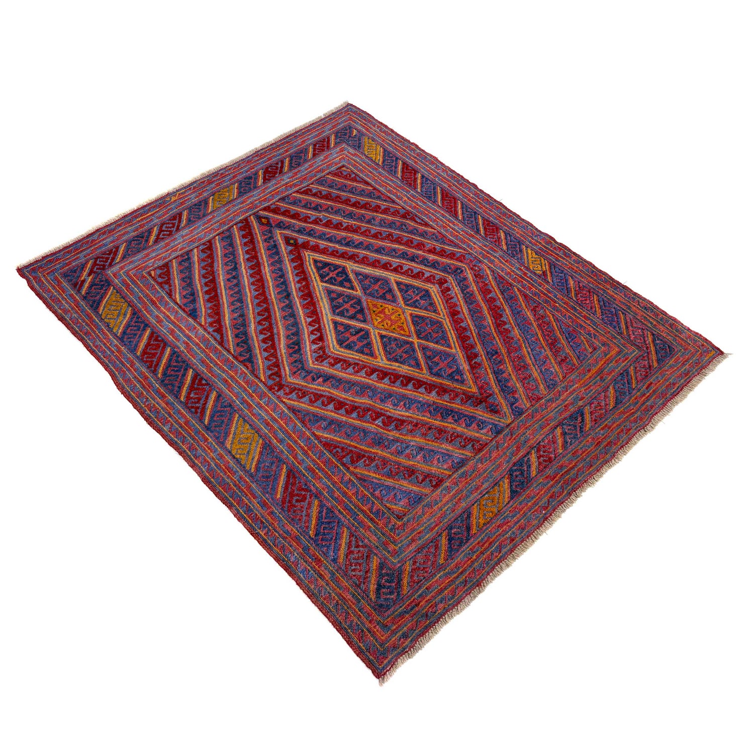 Red Mashwani Carpet 5' 2" x 6' 0" (ft) - No. Y39553