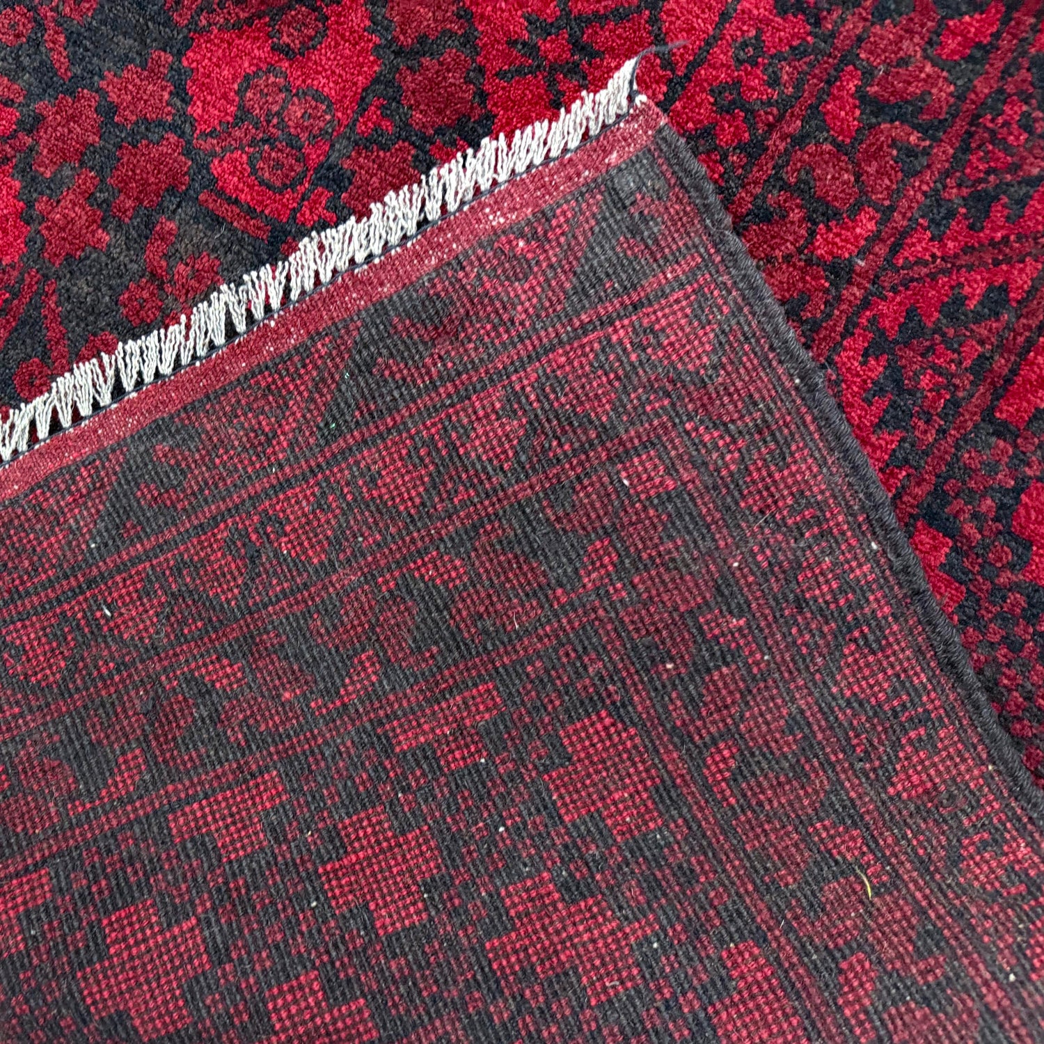 Traditional Red Fil pa Carpet 6' 8" x 9' 5" (ft) - No. Y39554