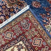 Blue Color Handmade Kazak Rug 3' 11" x 6' 1" (ft) - No. Y39556