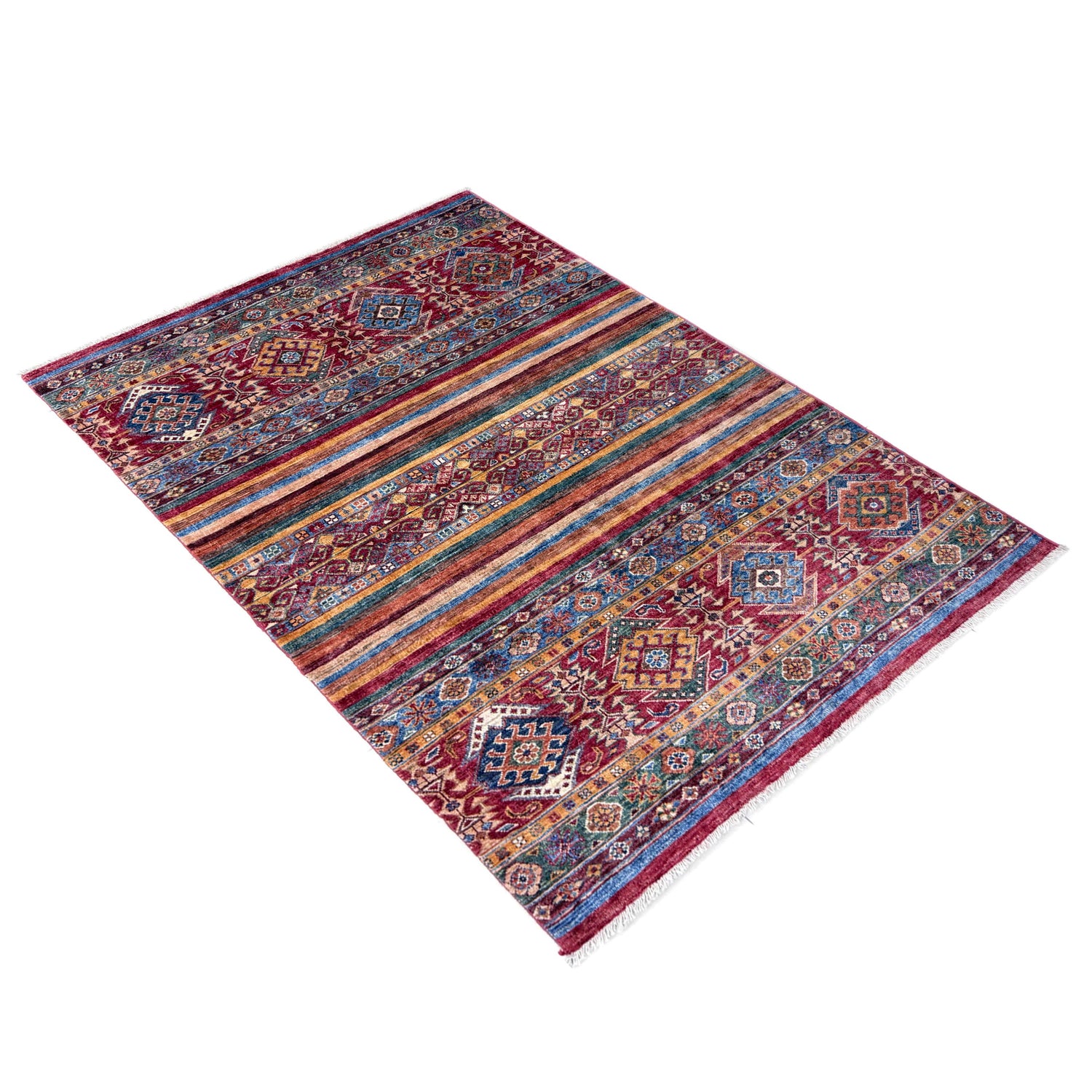 Oriental Khorjin Carpet 4' 1" x 6' 0" (ft) - No. Y39558