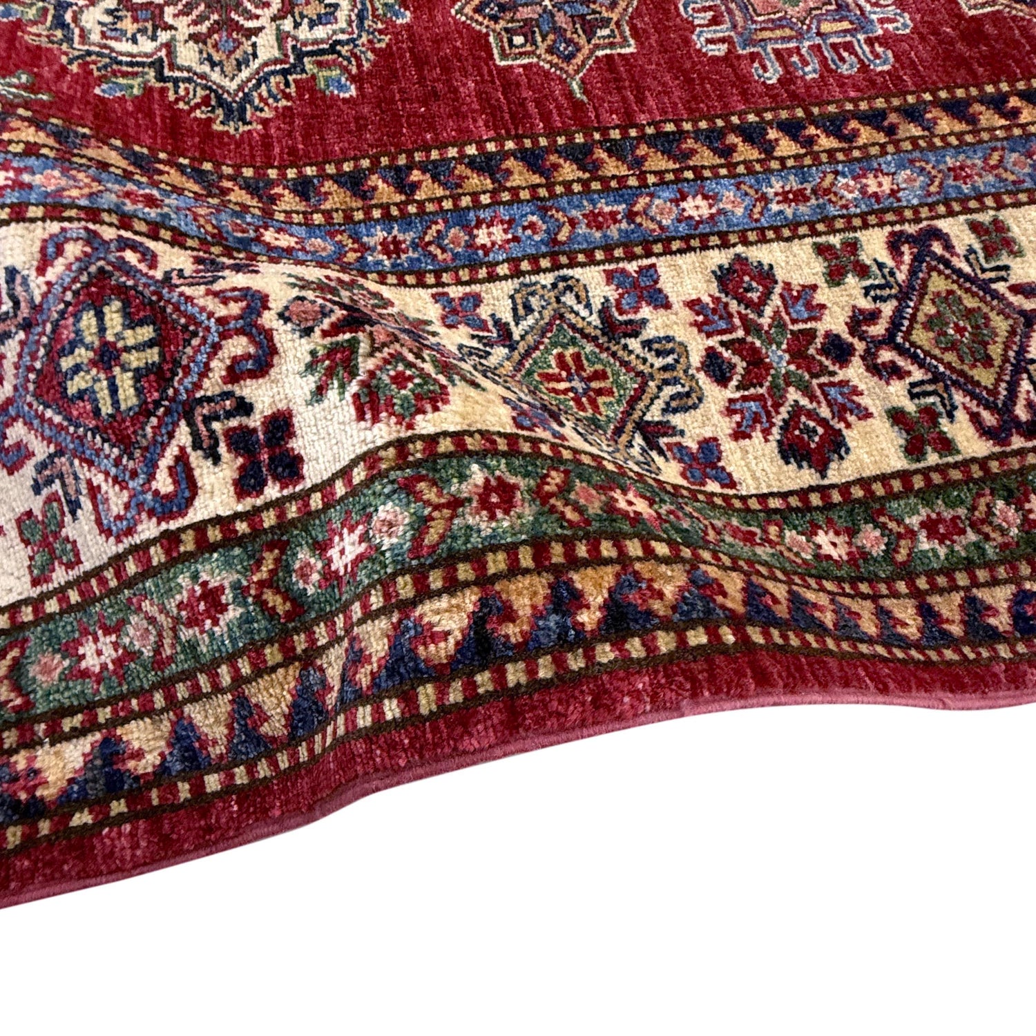 Premium Quality Kazak Rug 5' 7" x 7' 8" (ft) - No. Y39560