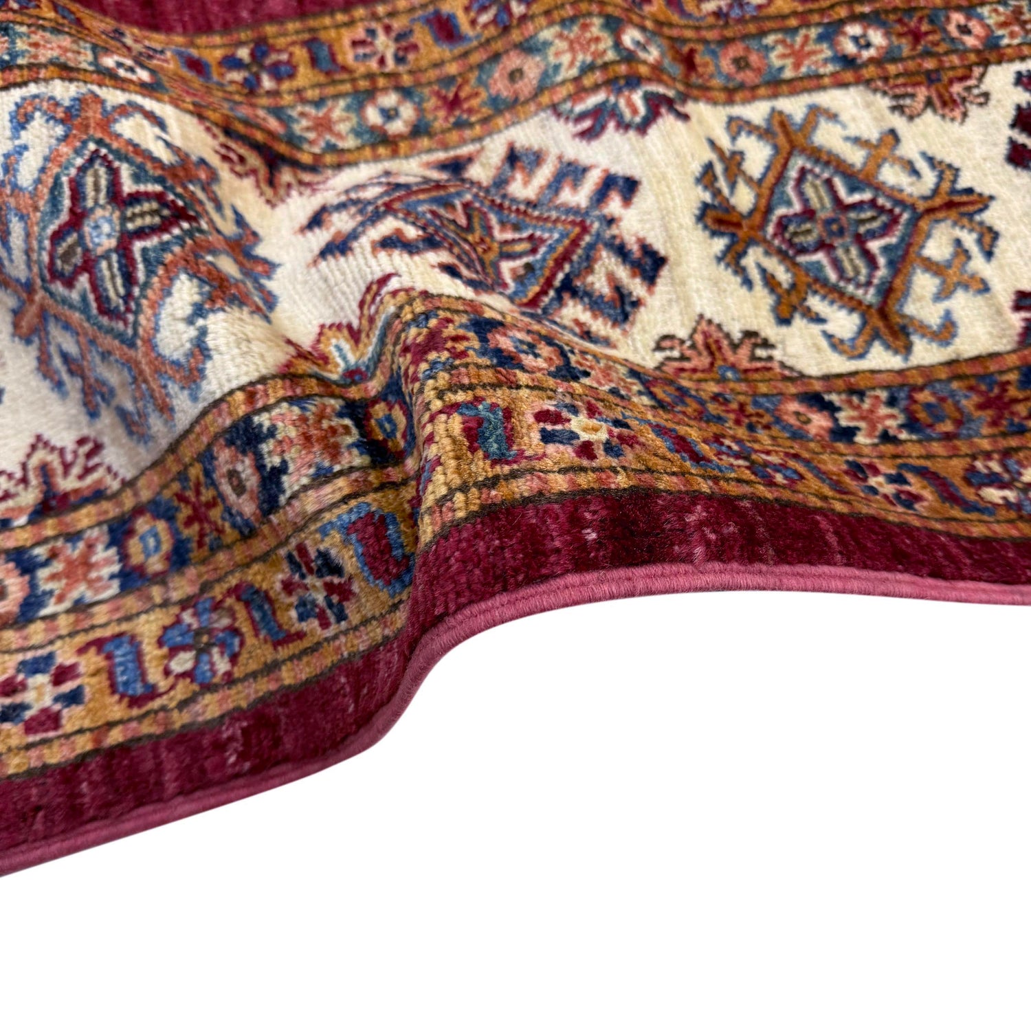 Red Color Handmade Kazak Rug 6' 11" x 10' 1" (ft) - No. Y39561