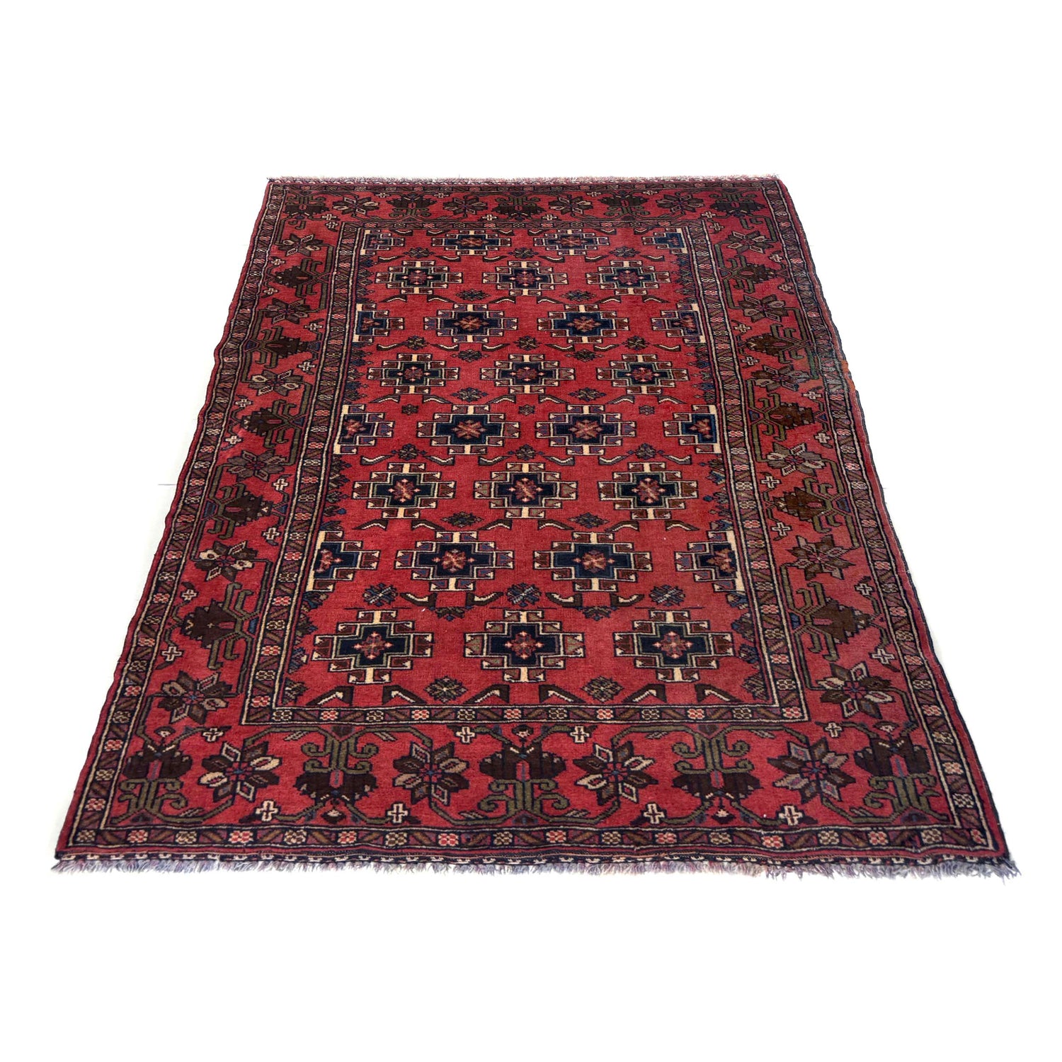 Handmade Balochi Rug 3' 3" x 4' 5" (ft) - No. Y39563
