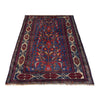 Hand Knotted Baluchi Rug 3' 3" x 4' 9" (ft) -No Y39564