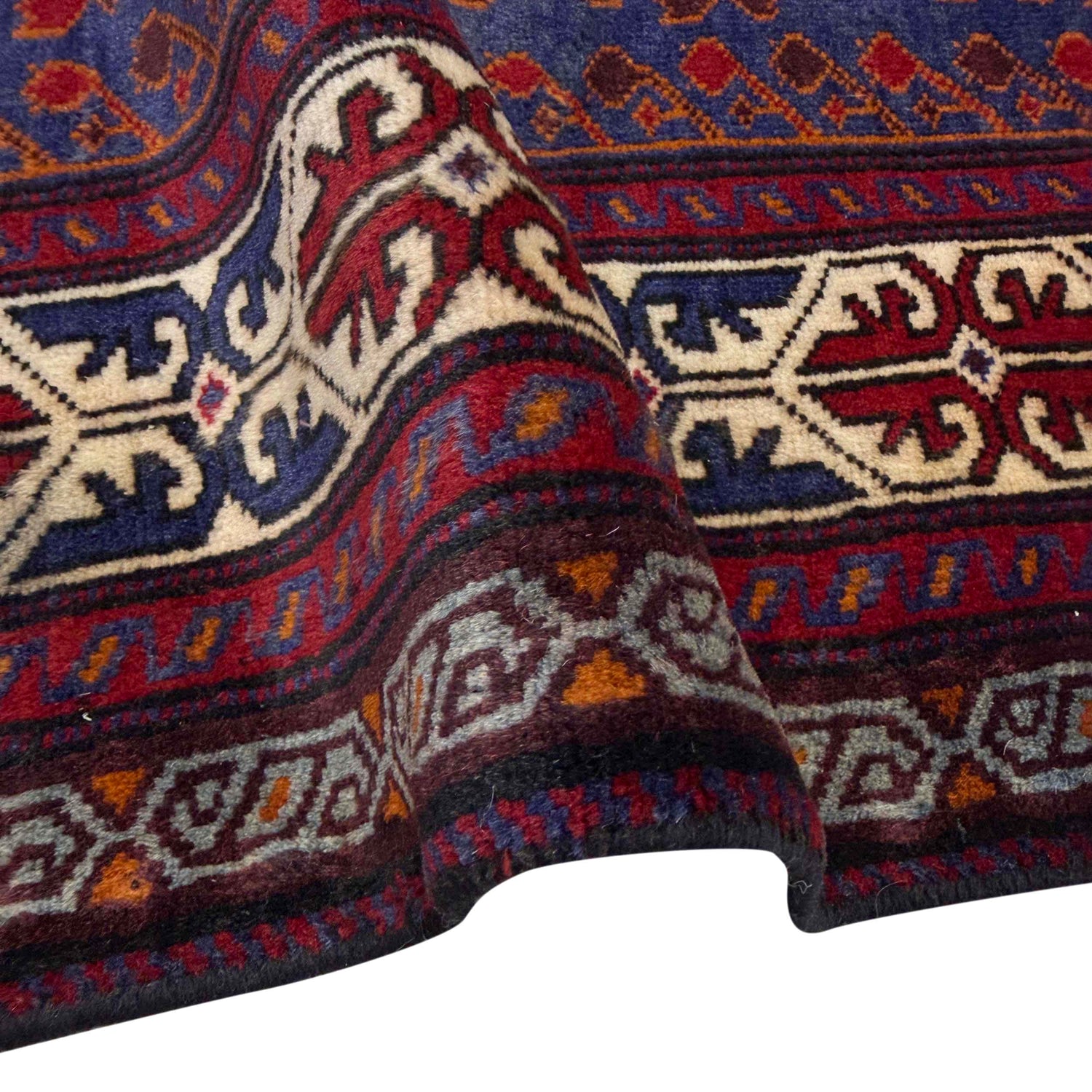 Hand Knotted Baluchi Rug 3' 3" x 4' 9" (ft) -No Y39564