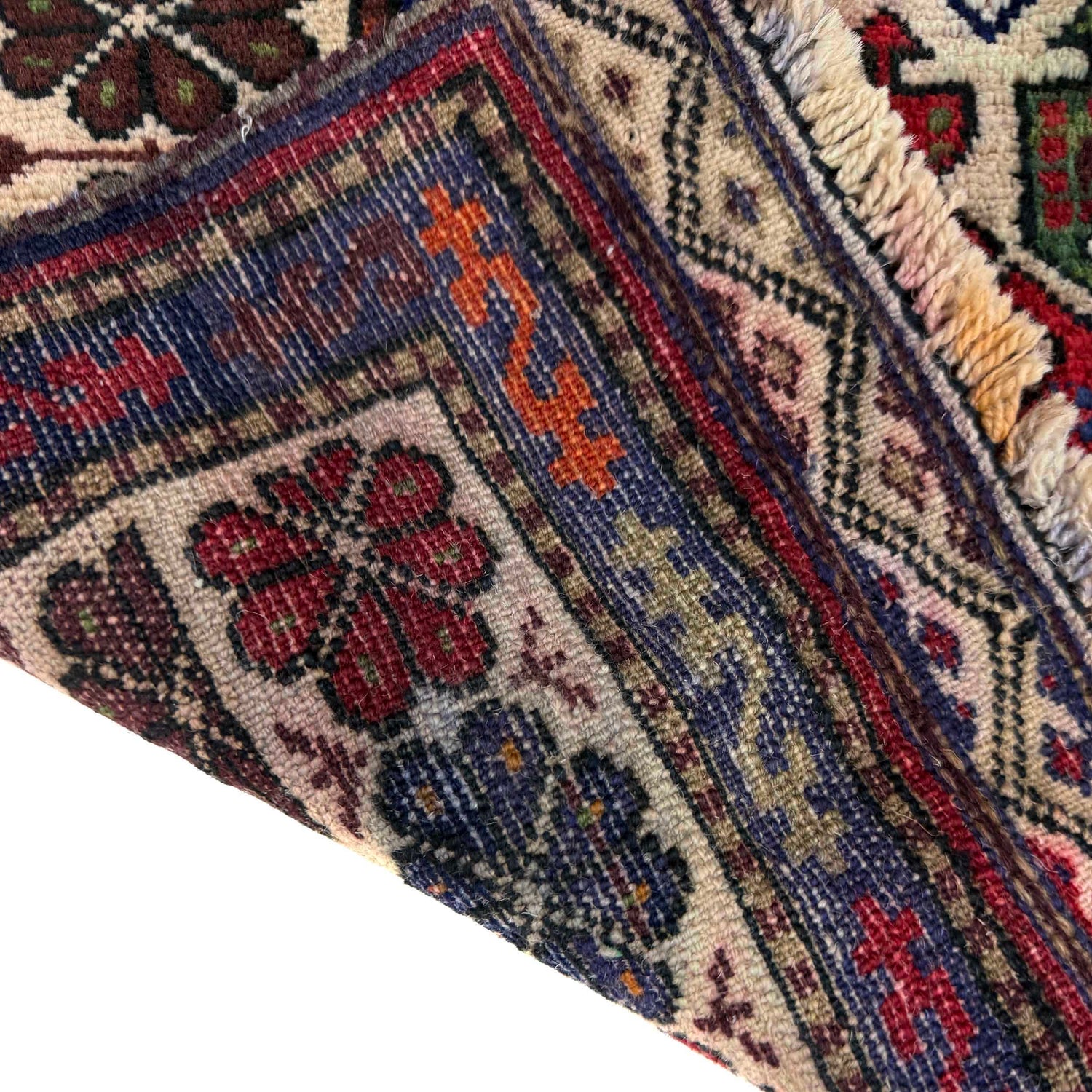 Handmade Balochi Rug 3' 4" x 4' 2" (ft) - No. Y39565