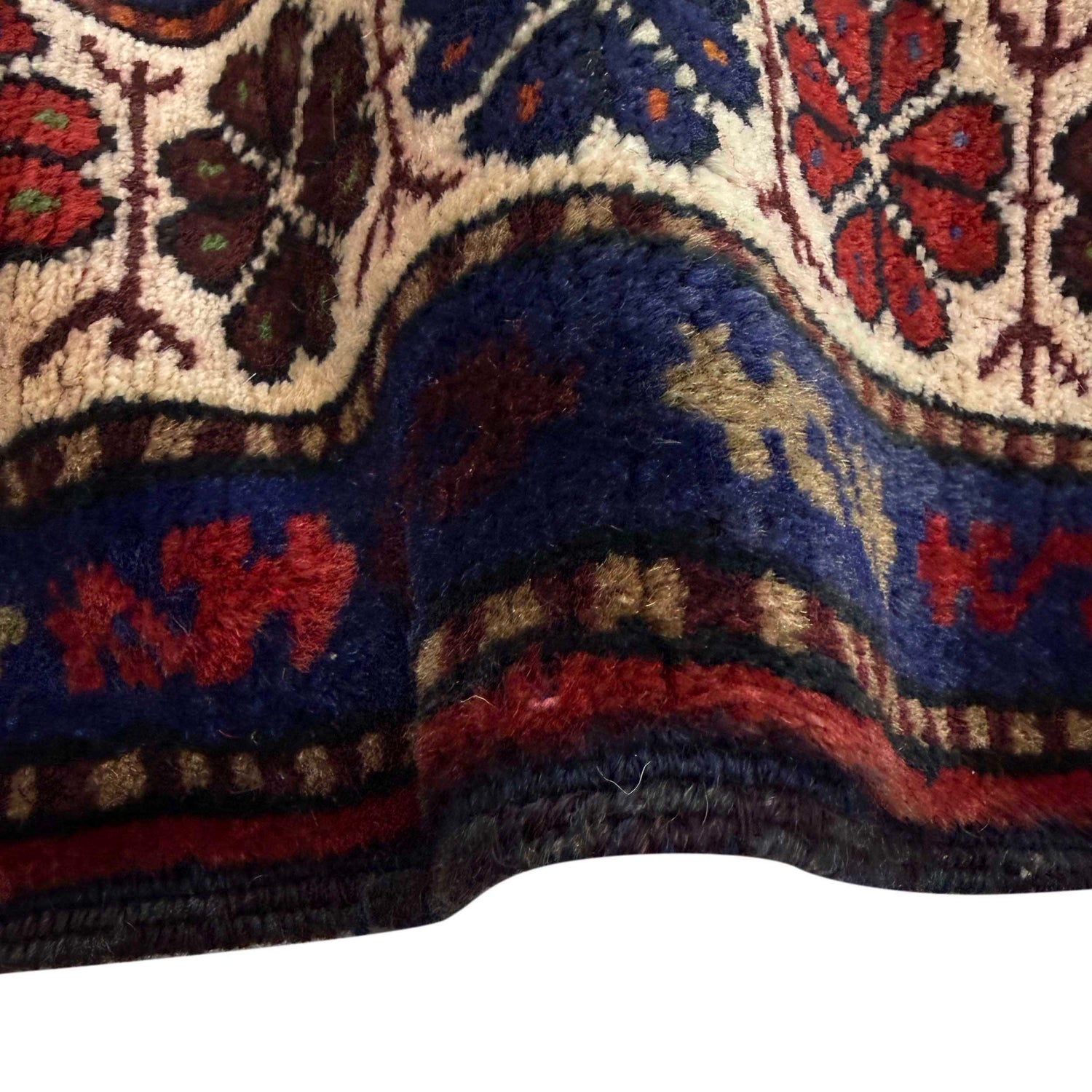 Handmade Balochi Rug 3' 4" x 4' 2" (ft) - No. Y39565