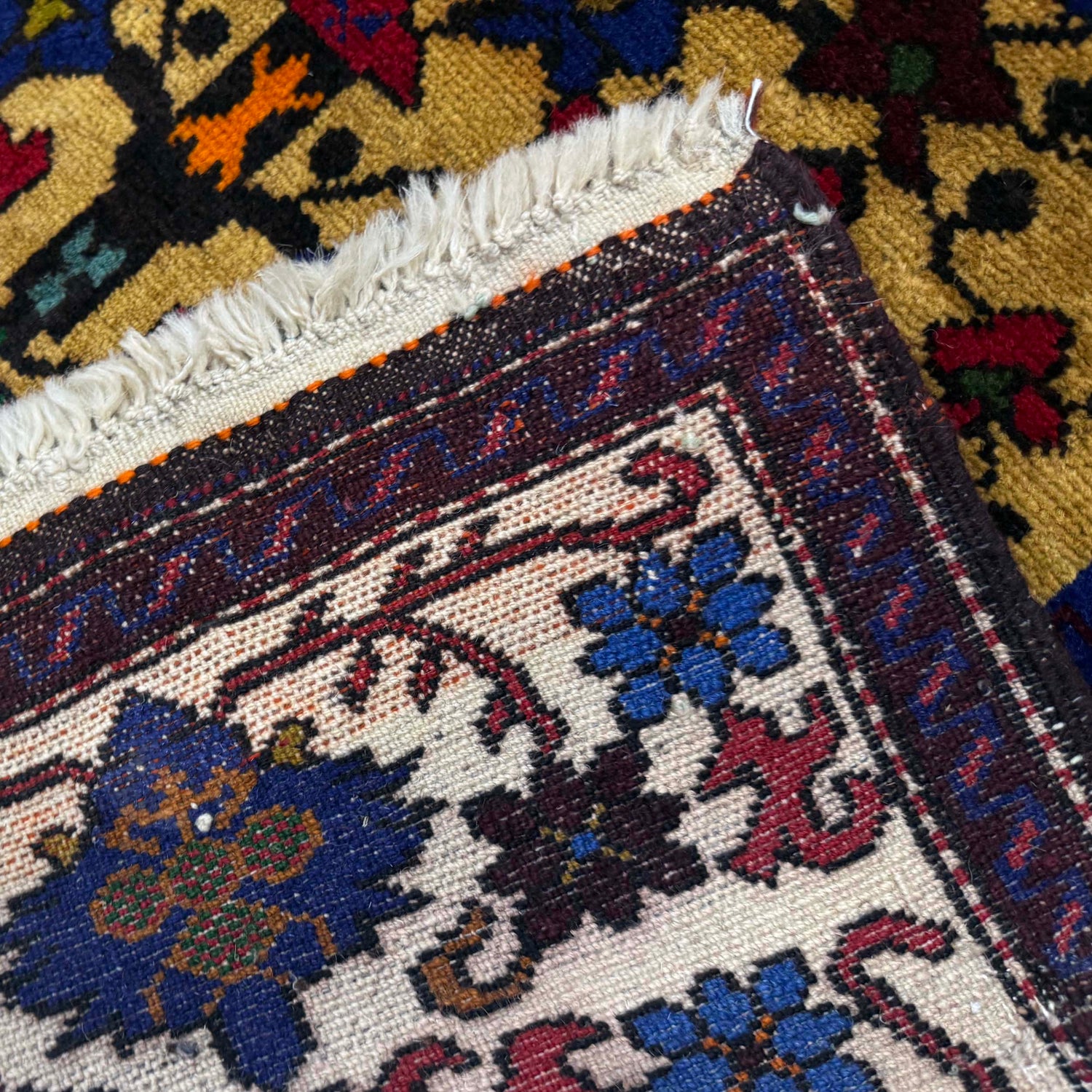 Handmade Balochi Rug 3' 1" x 4' 4" (ft) - No. Y39566