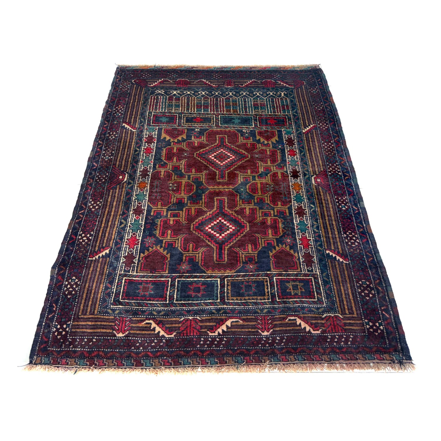 Prayer Rug 2' 11" x 4' 3" (ft) - No. Y39570