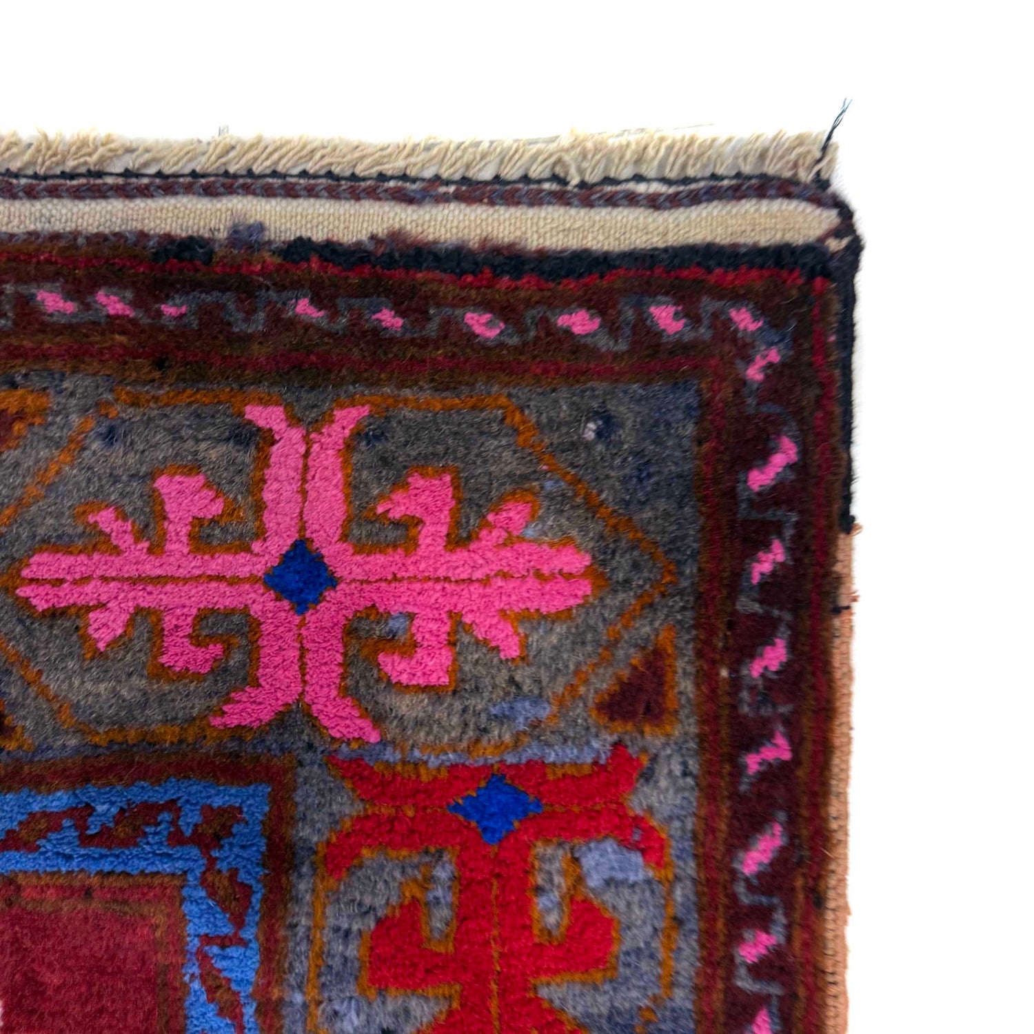 Hand Knotted Baluchi Rug 3' 3" x 5' 6" (ft) -No Y39571