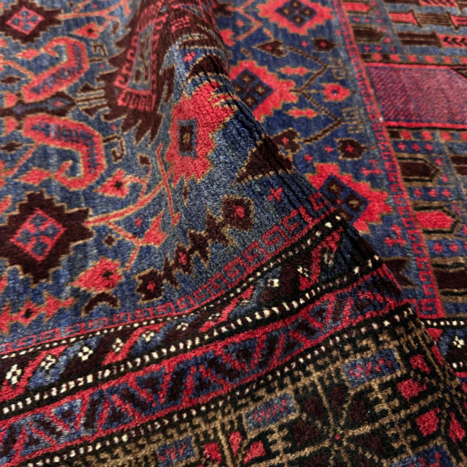 Handmade Prayer Carpet 2' 11" x 4' 5" (ft) - No. Y39573