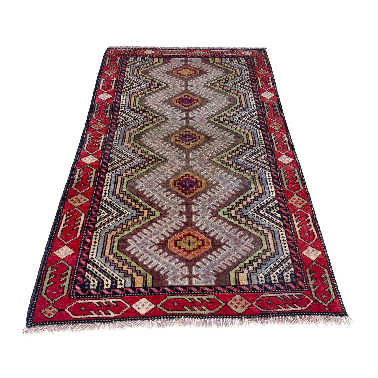 Handmade Balochi Rug 2' 9" x 4' 5" (ft) - No. Y39580