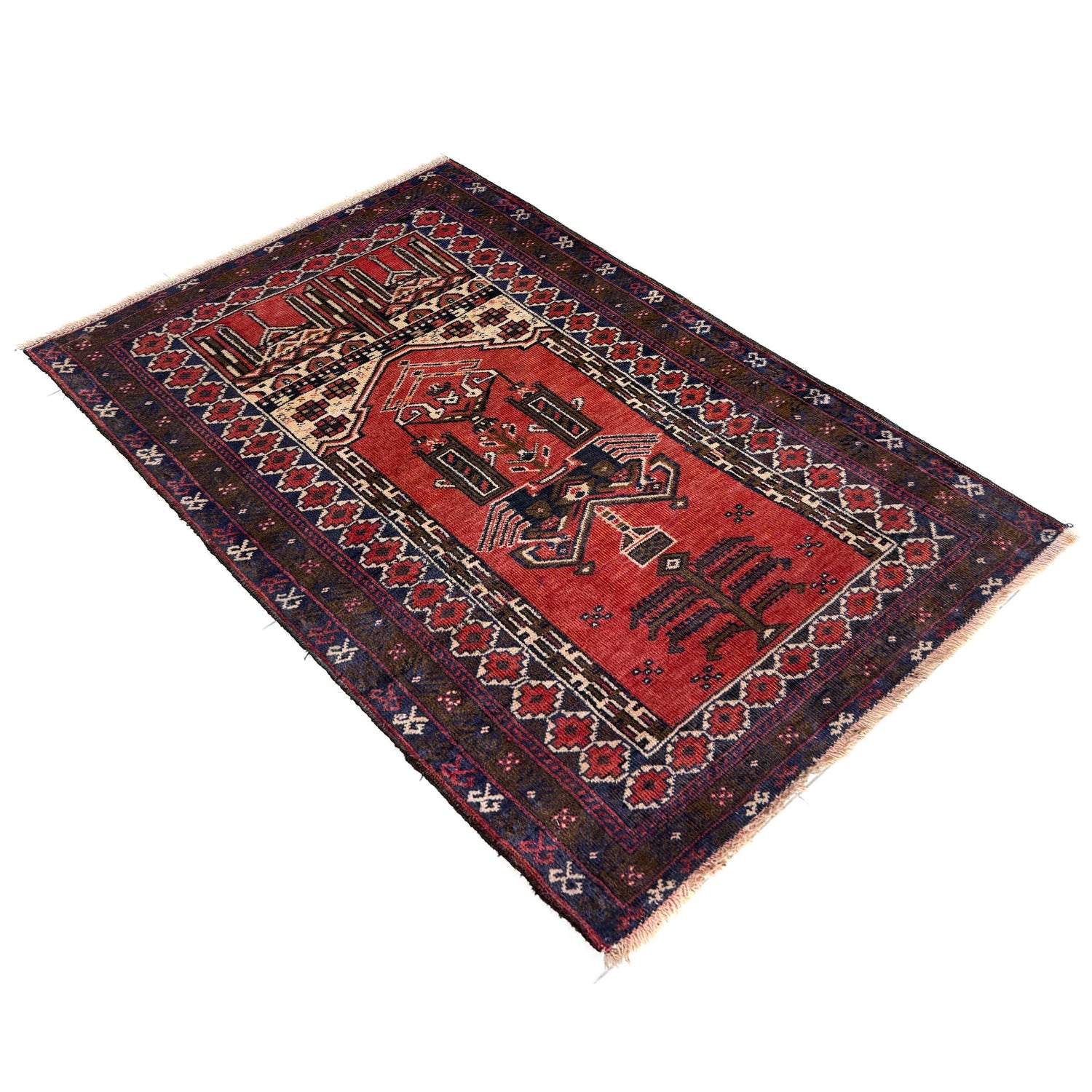 Handmade Jaye Namaz 2' 10" x 4' 3" (ft) - No. Y39581