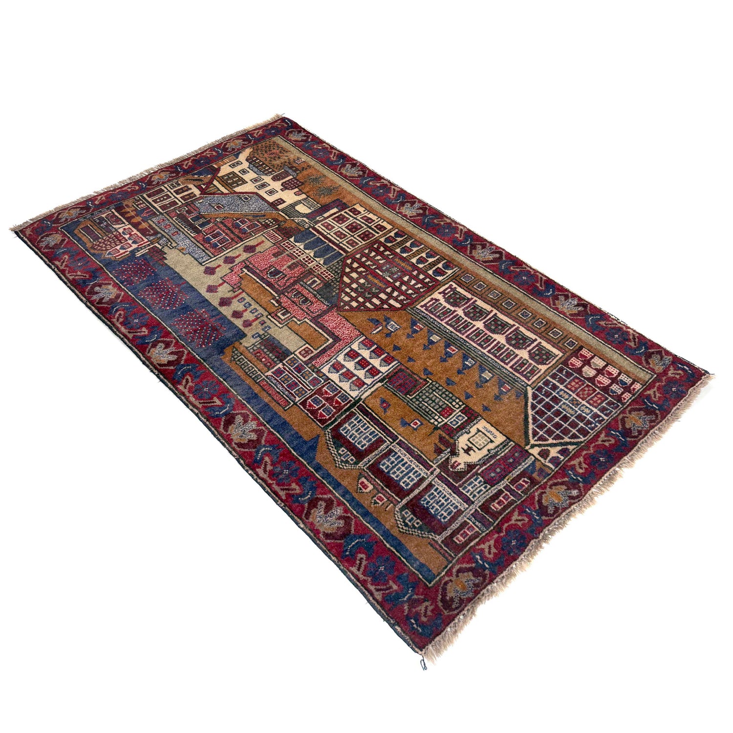 Handmade Picture Rug 2' 11" x 4' 4" (ft)- No. Y39583