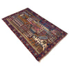 Handmade Picture Rug 2' 11" x 4' 4" (ft)- No. Y39583