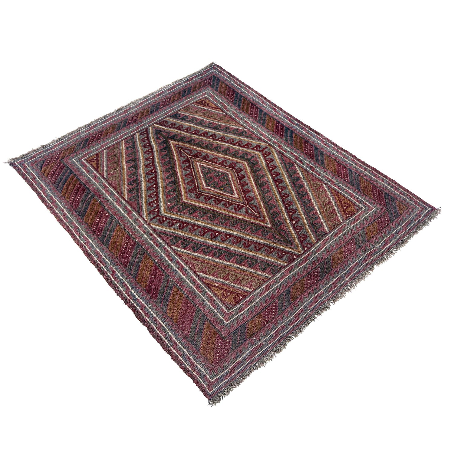 Small Square Rug 3' 10" x 4' 4" (ft) - No. Y39587