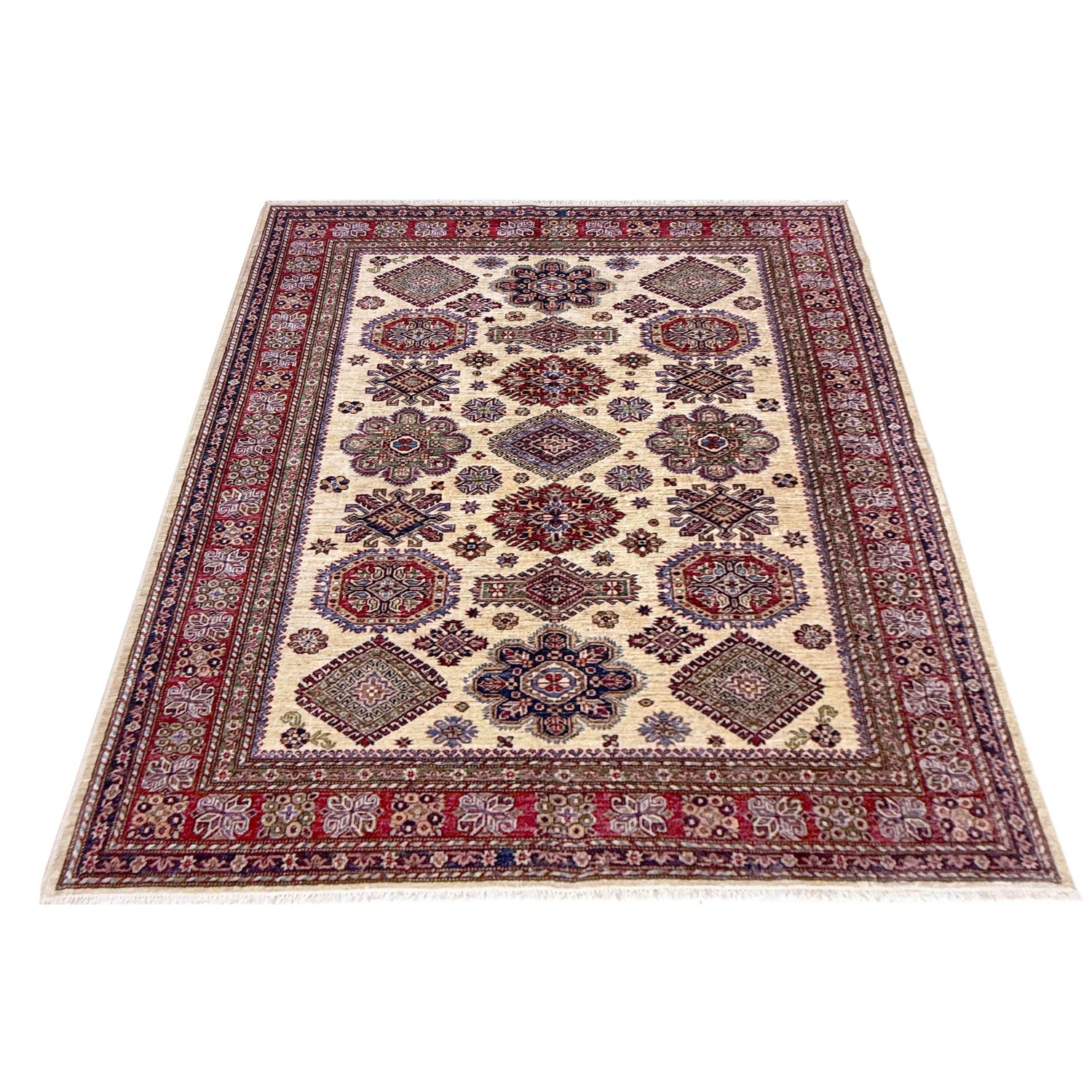 Luxury Kazak Qaleen 5' 9" x 7' 8" (ft) - No. Y39589