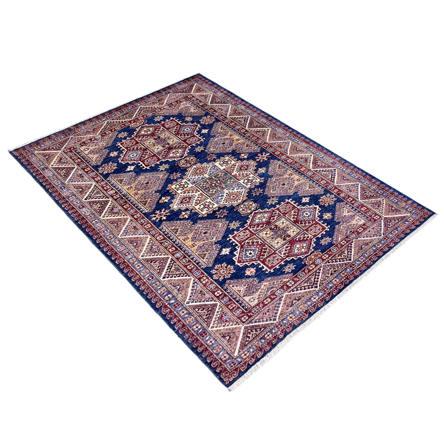 High-Quality Kazak Rug 5' 5" x 7' 7" (ft) - No. Y39590