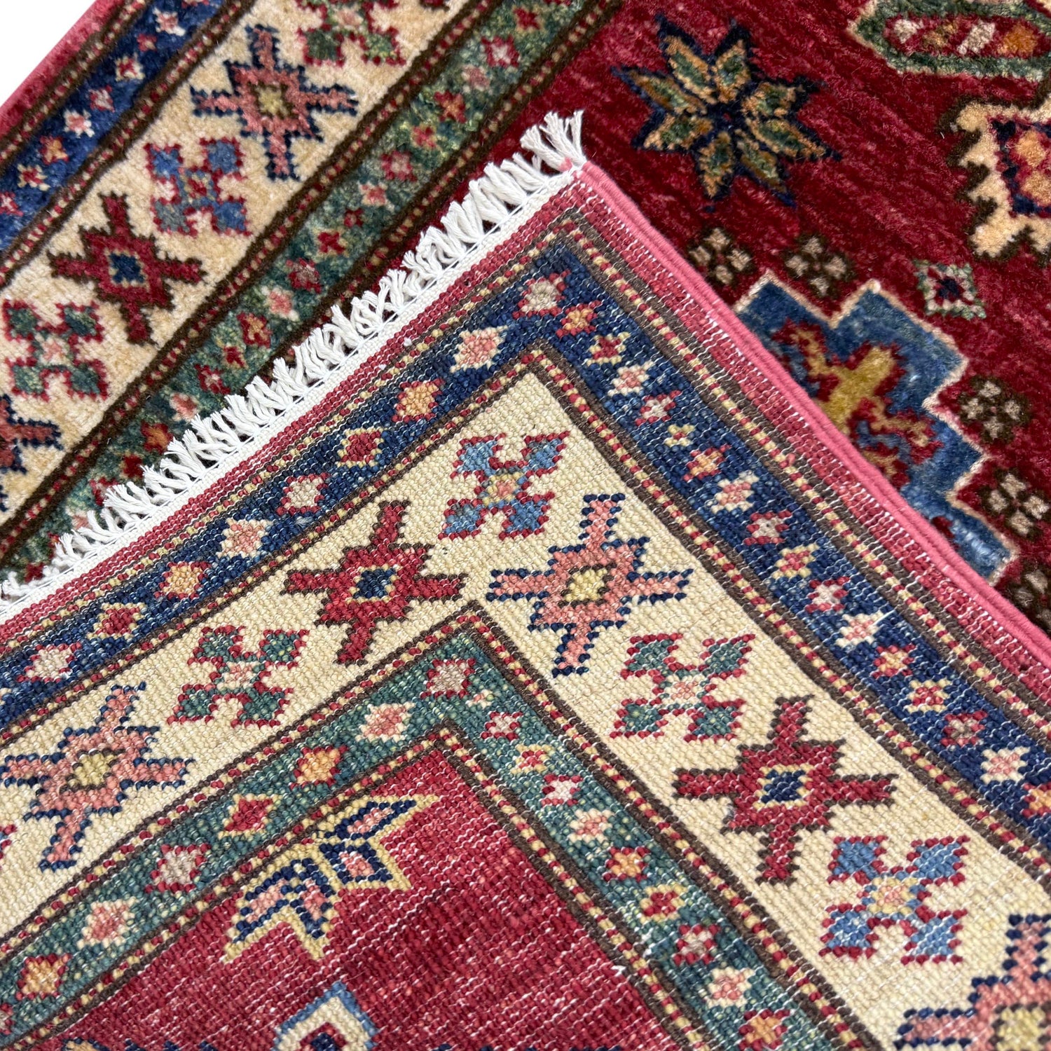 Premium Quality Kazak Runner Rug 1' 11" x 5' 6" (ft) - No. Y39592