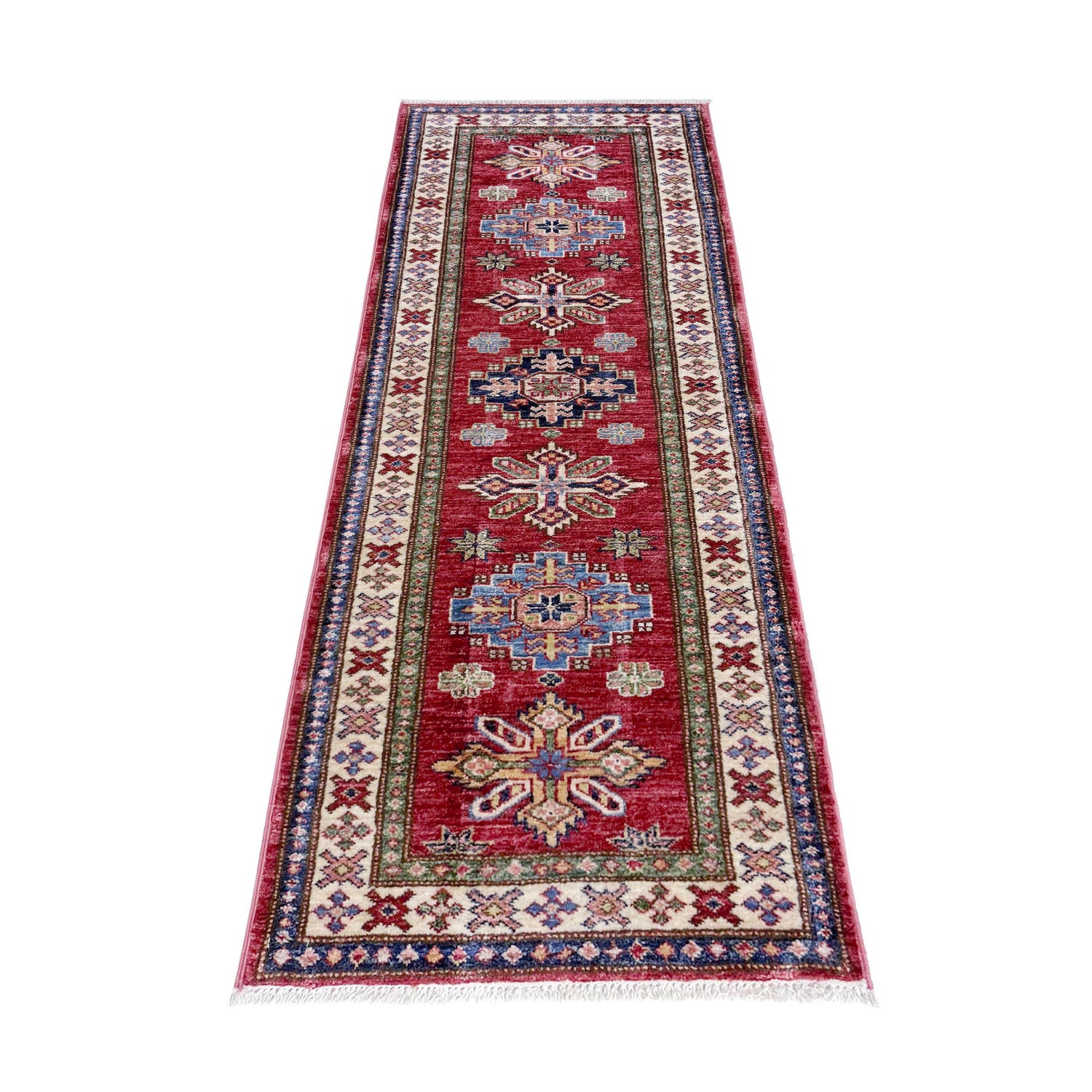 Luxury Kazak Qaleen Runner 2' 0" x 5' 6" (ft) - No. Y39593