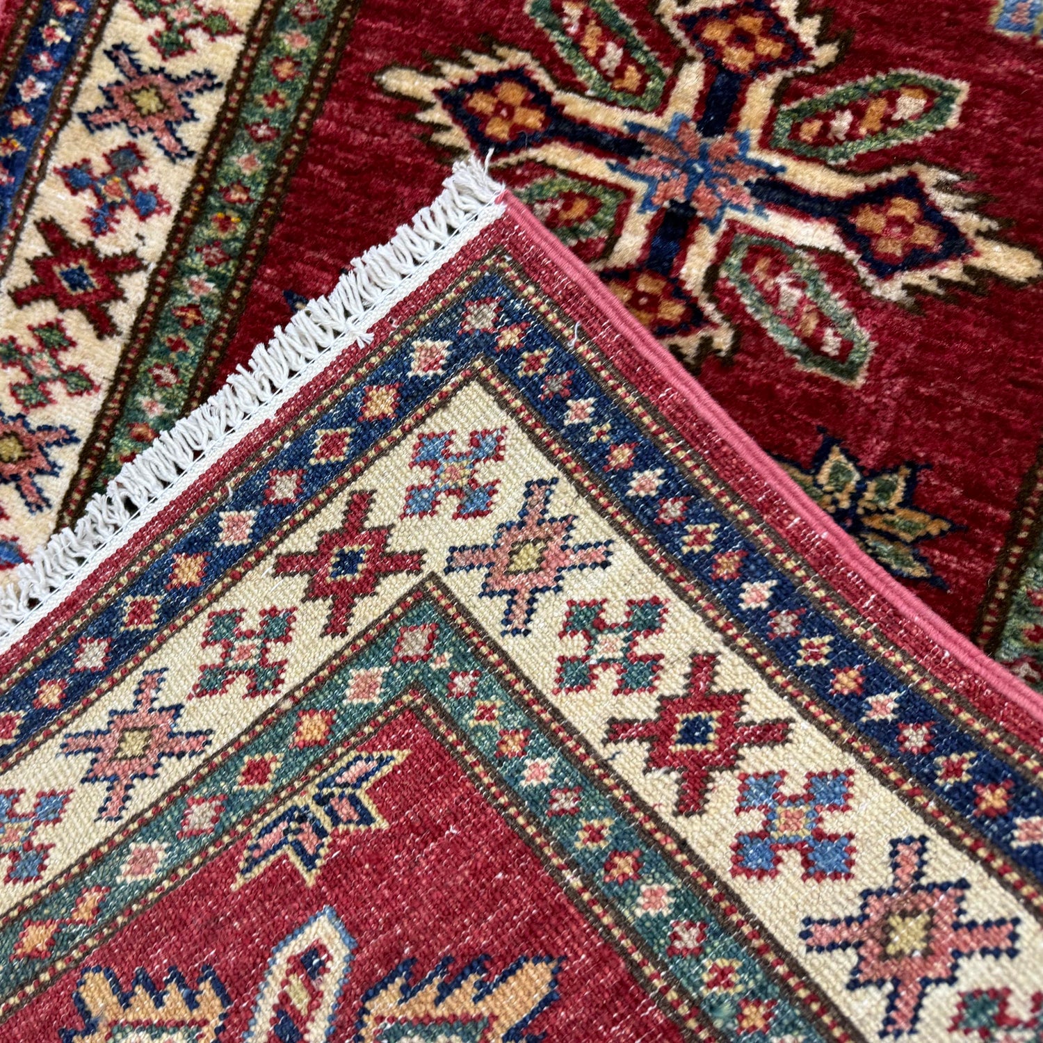 Luxury Kazak Qaleen Runner 2' 0" x 5' 6" (ft) - No. Y39593