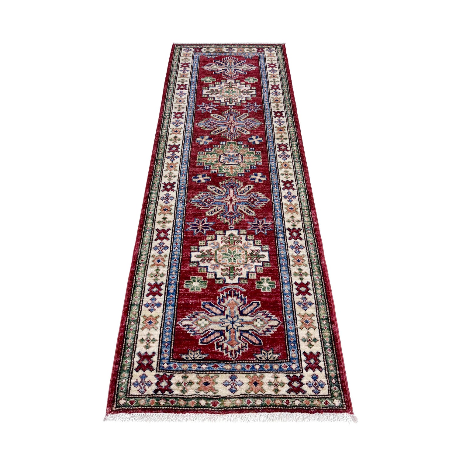 Premium Quality Kazak Runner Rug 2' 0" x 5' 9" (ft) - No. Y39595