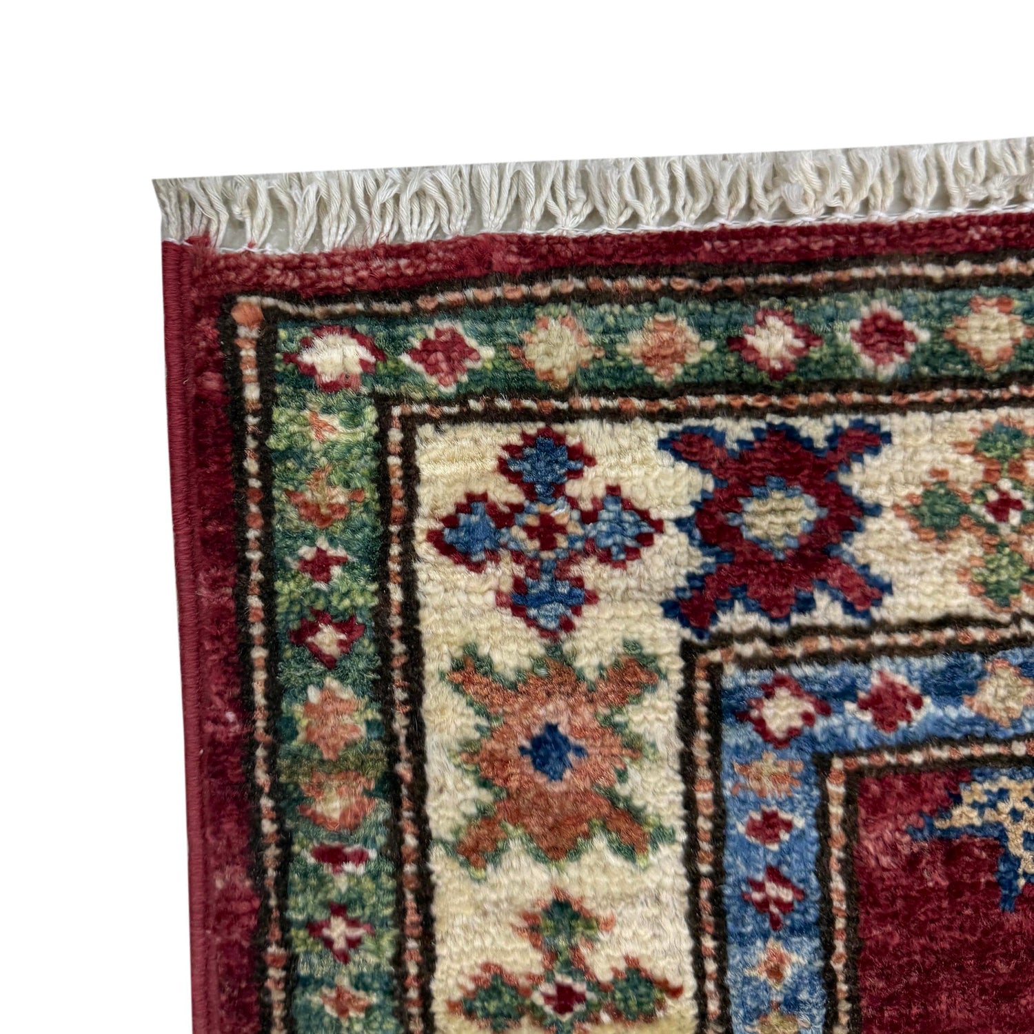 Luxury Kazak Qaleen Runner 1' 11" x 5' 9" (ft) - No. Y39596