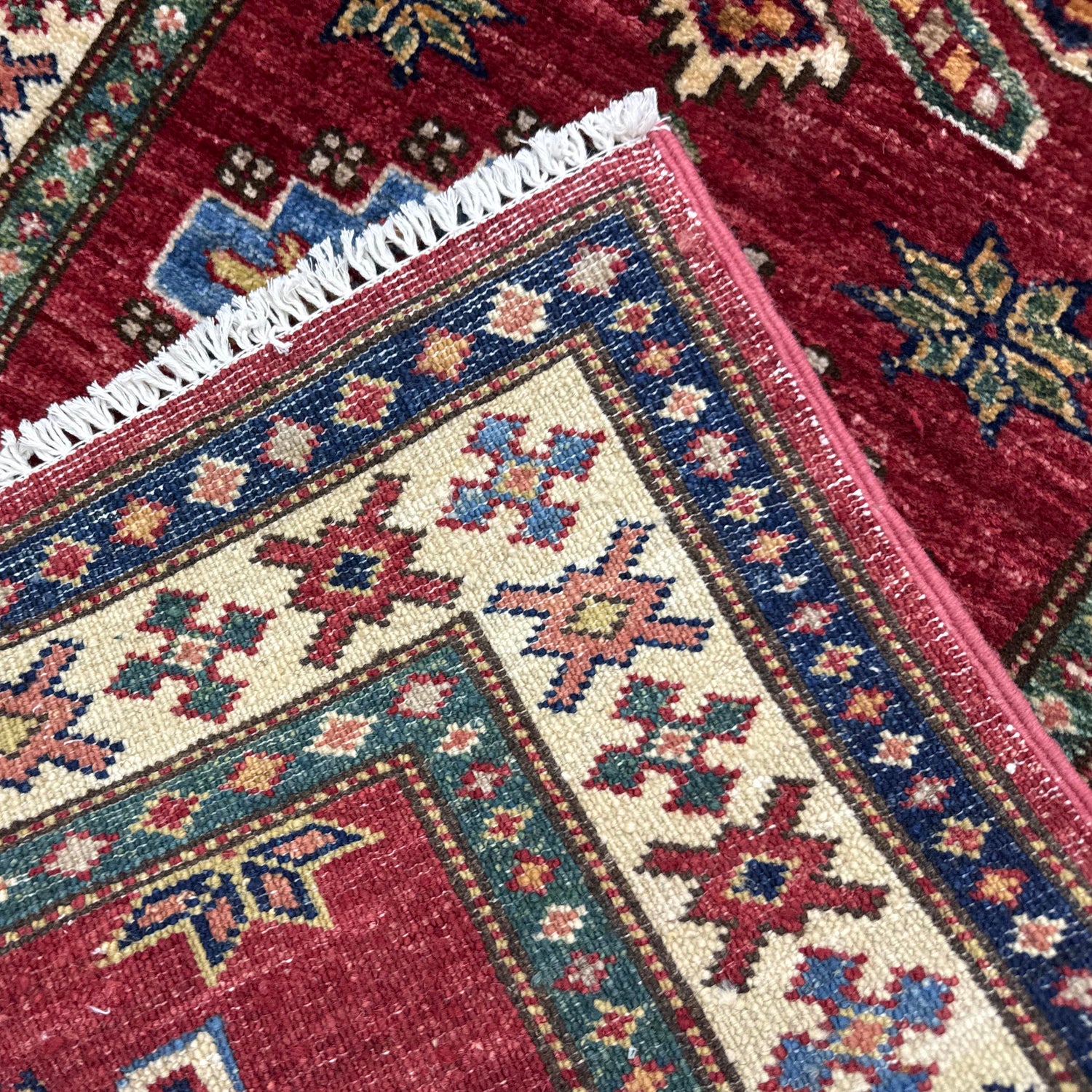 Premium Quality Kazak Runner Rug 2' 0" x 6' 1" (ft) - No. Y39598