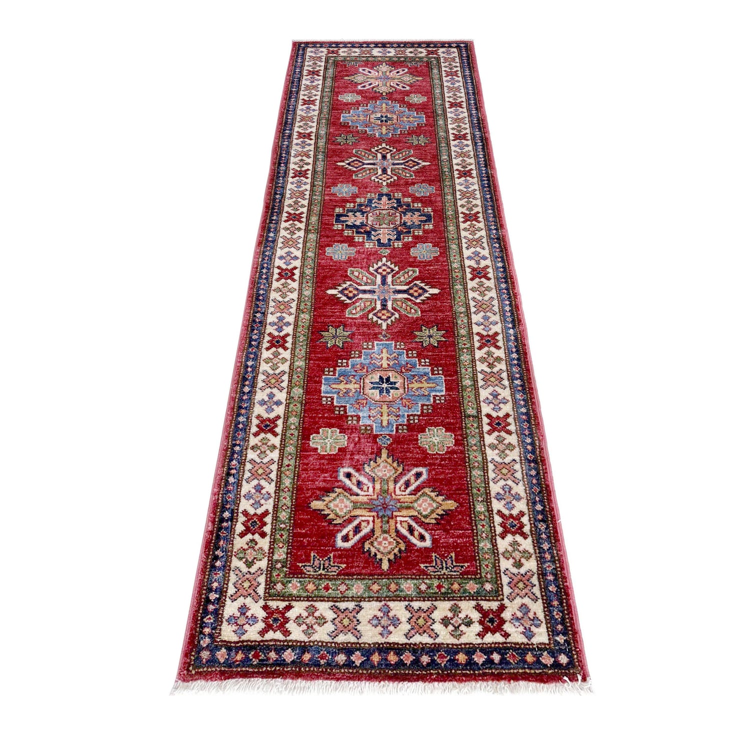 Supreme Kazak Runner Carpet 1' 11" x 6' 0" (ft) - No. Y39600