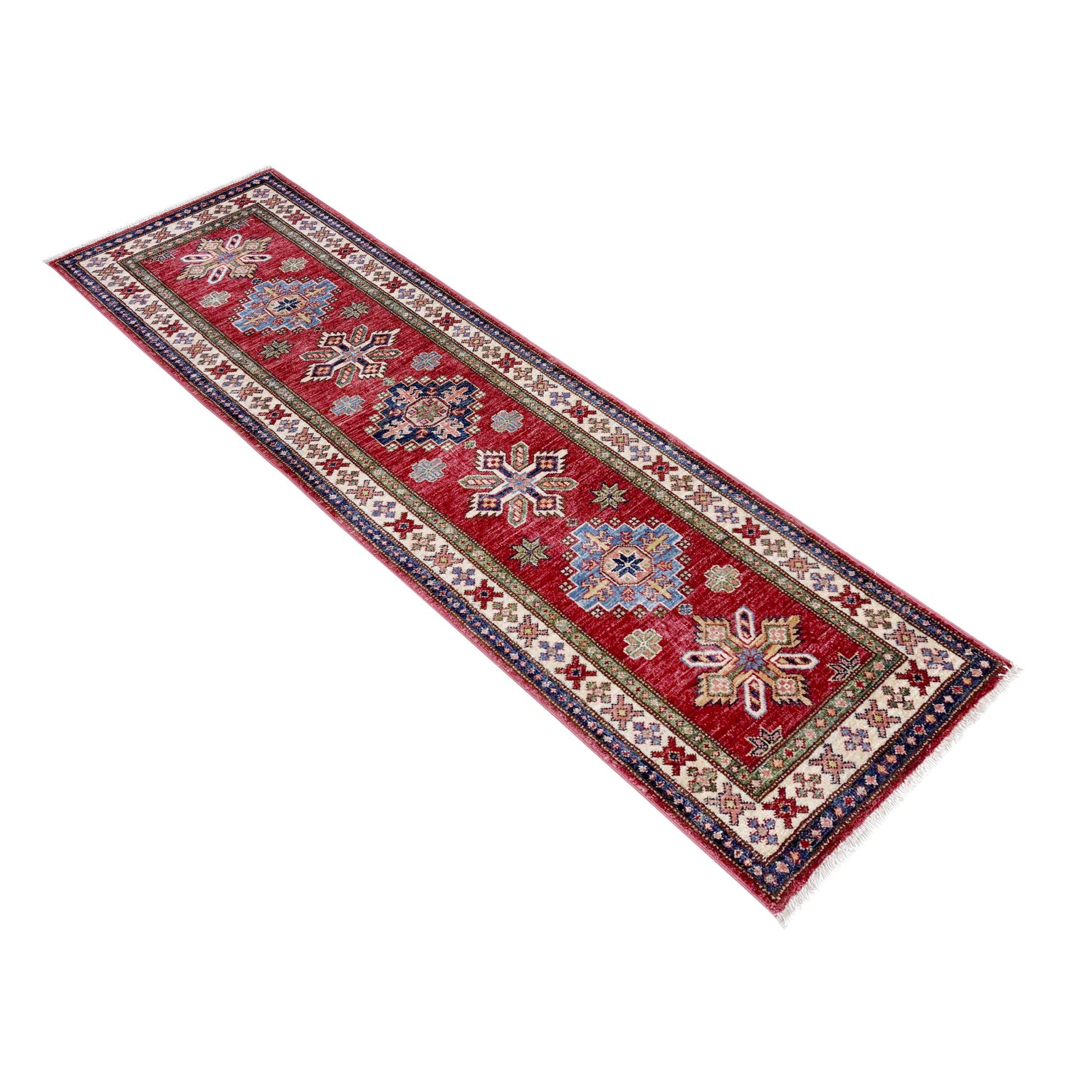 Supreme Kazak Runner Carpet 1' 11" x 6' 0" (ft) - No. Y39600
