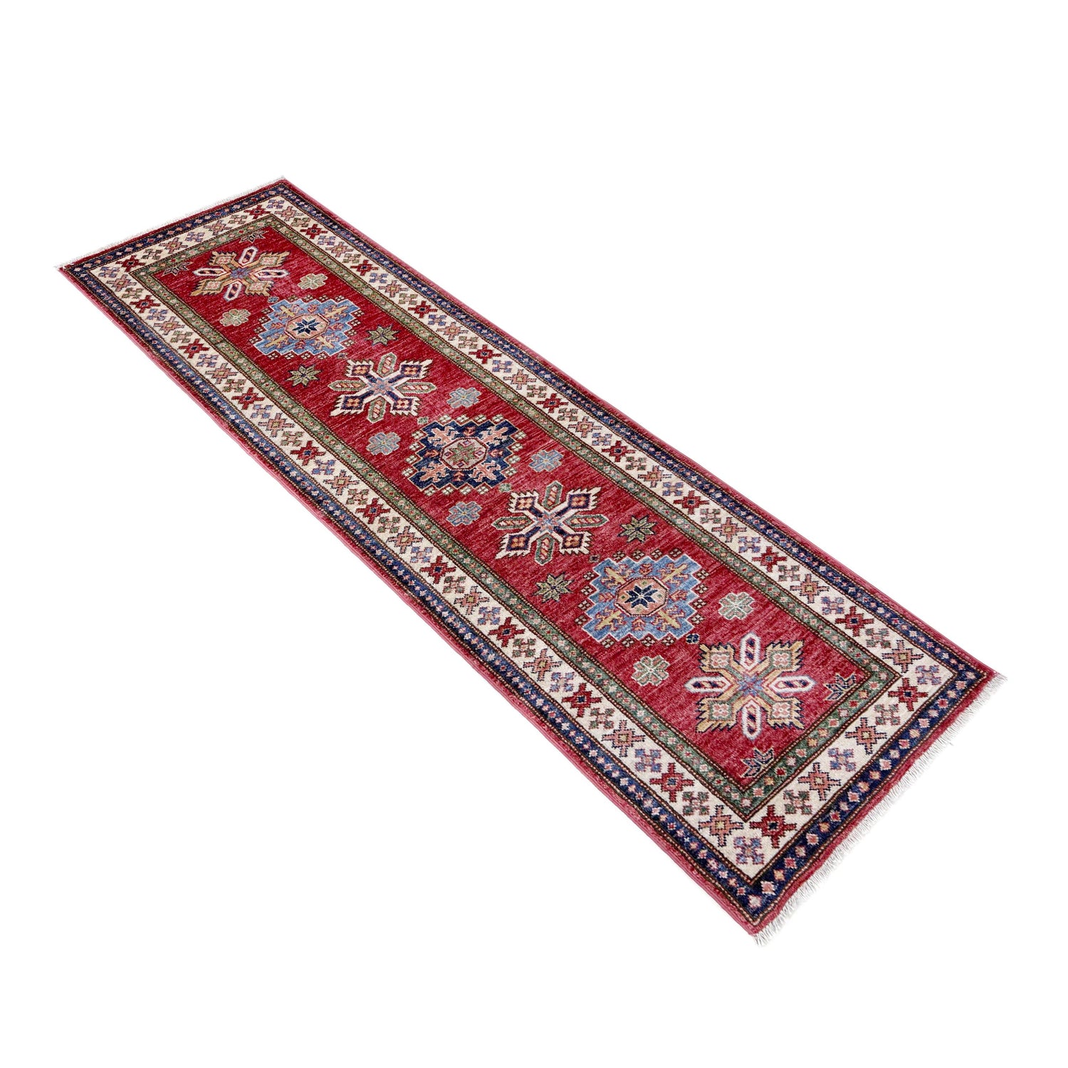 Supreme Kazak Runner Carpet 1' 11" x 6' 0" (ft) - No. Y39600