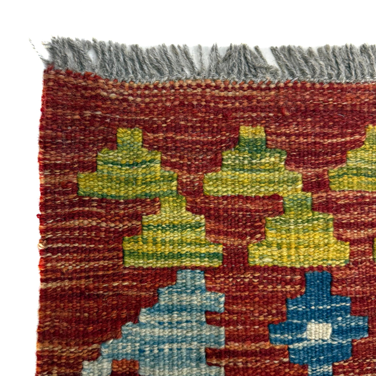 Handmade Vegetable Kelim 5' 11" x 8' 4" (ft) - No. Y39631